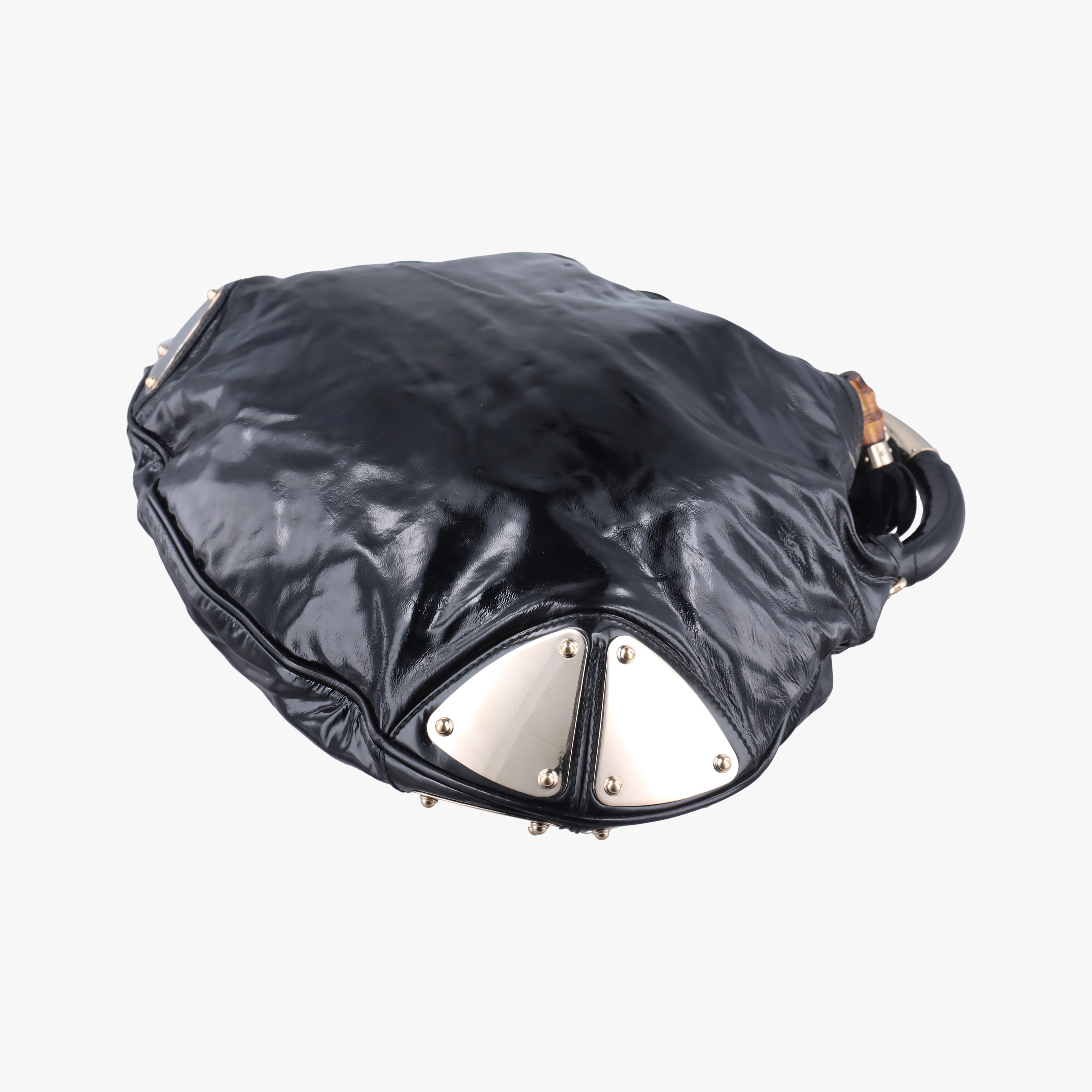 Bamboo Babouska Indy Hobo Black Patent 177088 H2135321バンブー バブースカ インディ ホーボー ブラック パテント 177088 H2135321