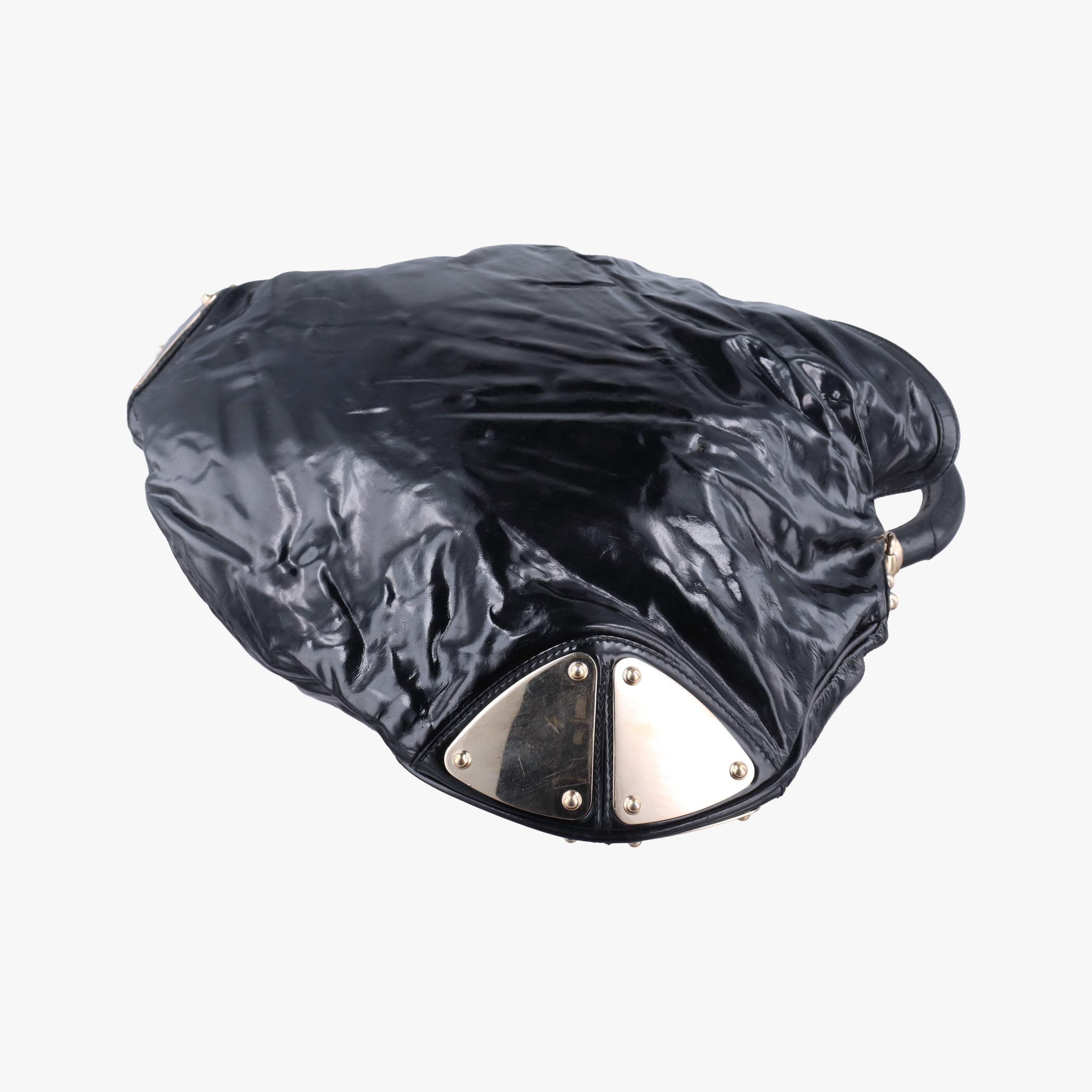 Bamboo Babouska Indy Hobo Black Patent 177088 H2135321バンブー バブースカ インディ ホーボー ブラック パテント 177088 H2135321