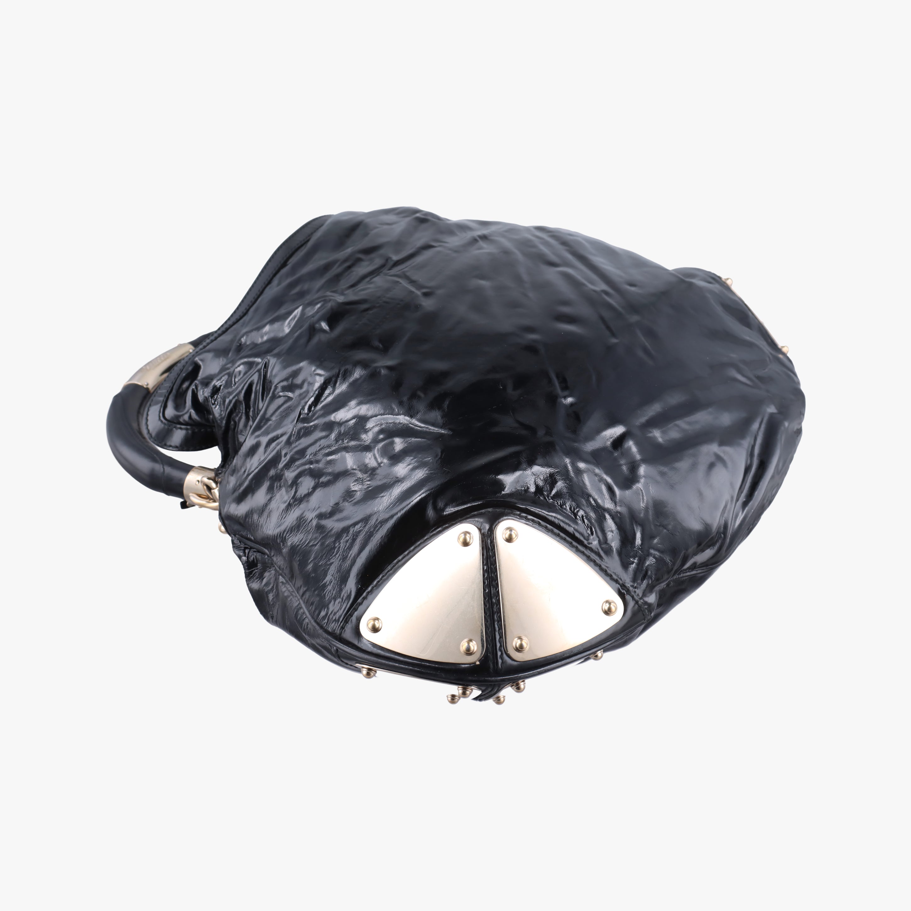 Bamboo Babouska Indy Hobo Black Patent 177088 H2135321バンブー バブースカ インディ ホーボー ブラック パテント 177088 H2135321