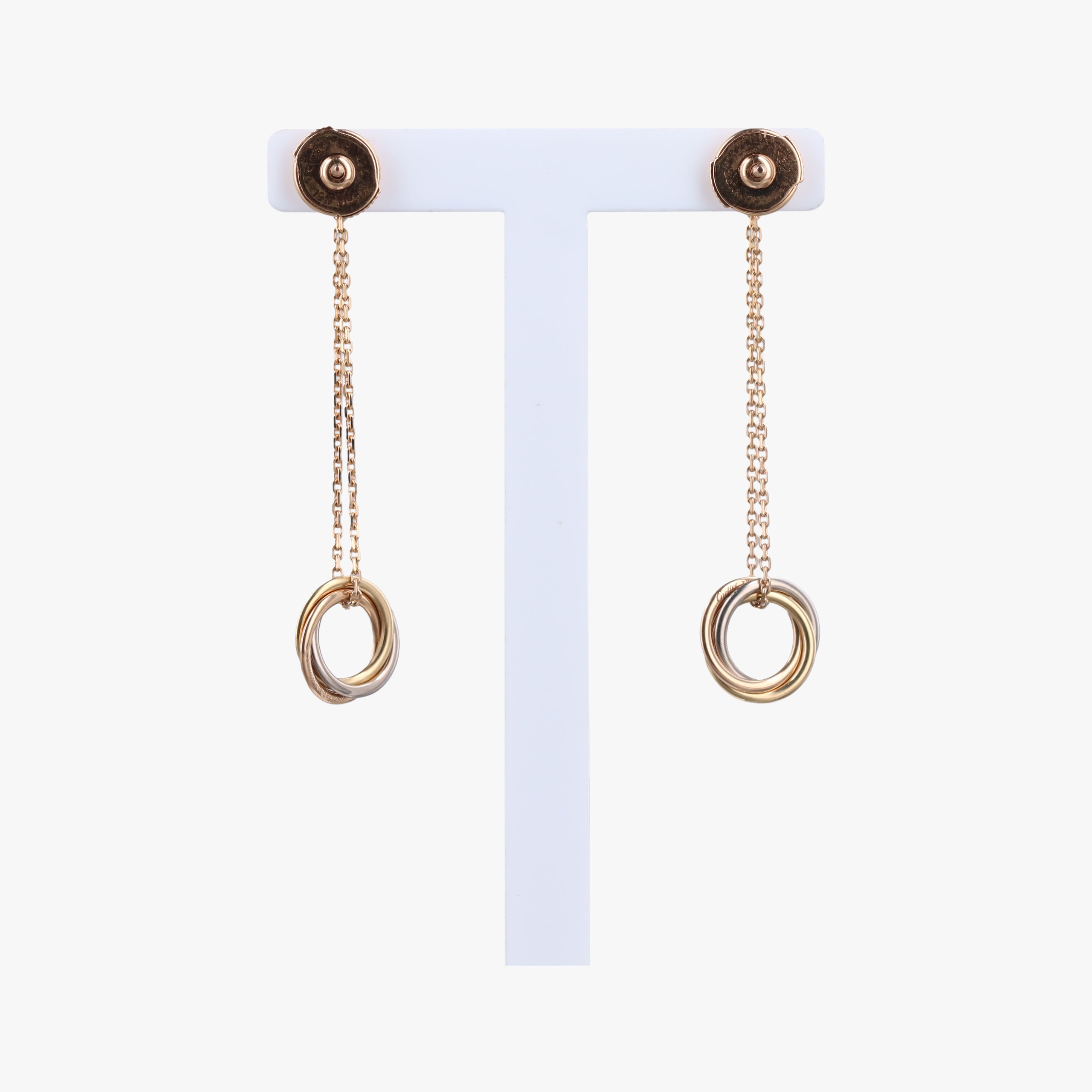 Sweet Trinity de Cartier Gold×rose gold×platinum AU750 B8043300 QX2068スウィートトリニティ ドゥ カルティエ ゴールド×ローズゴールド×プラチナ AU750 B8043300 QX2068