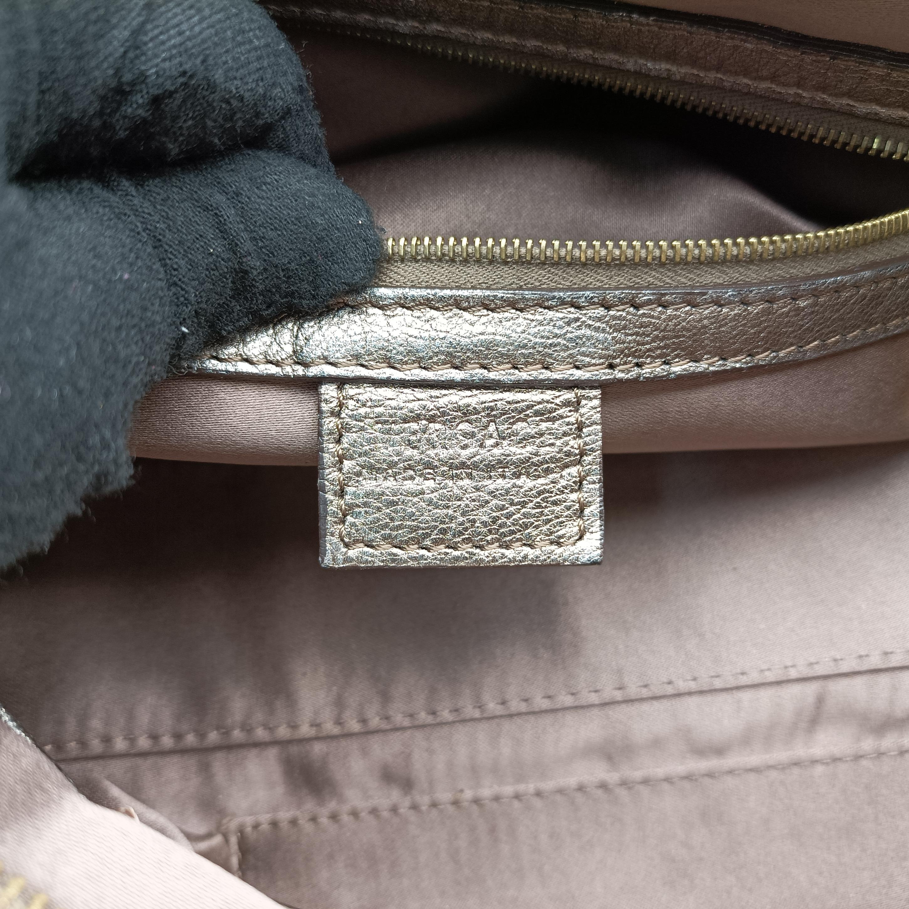 medusa Beige x Gold Canvas x Leather メデゥーサ ベージュ×ゴールド キャンバス×レザー