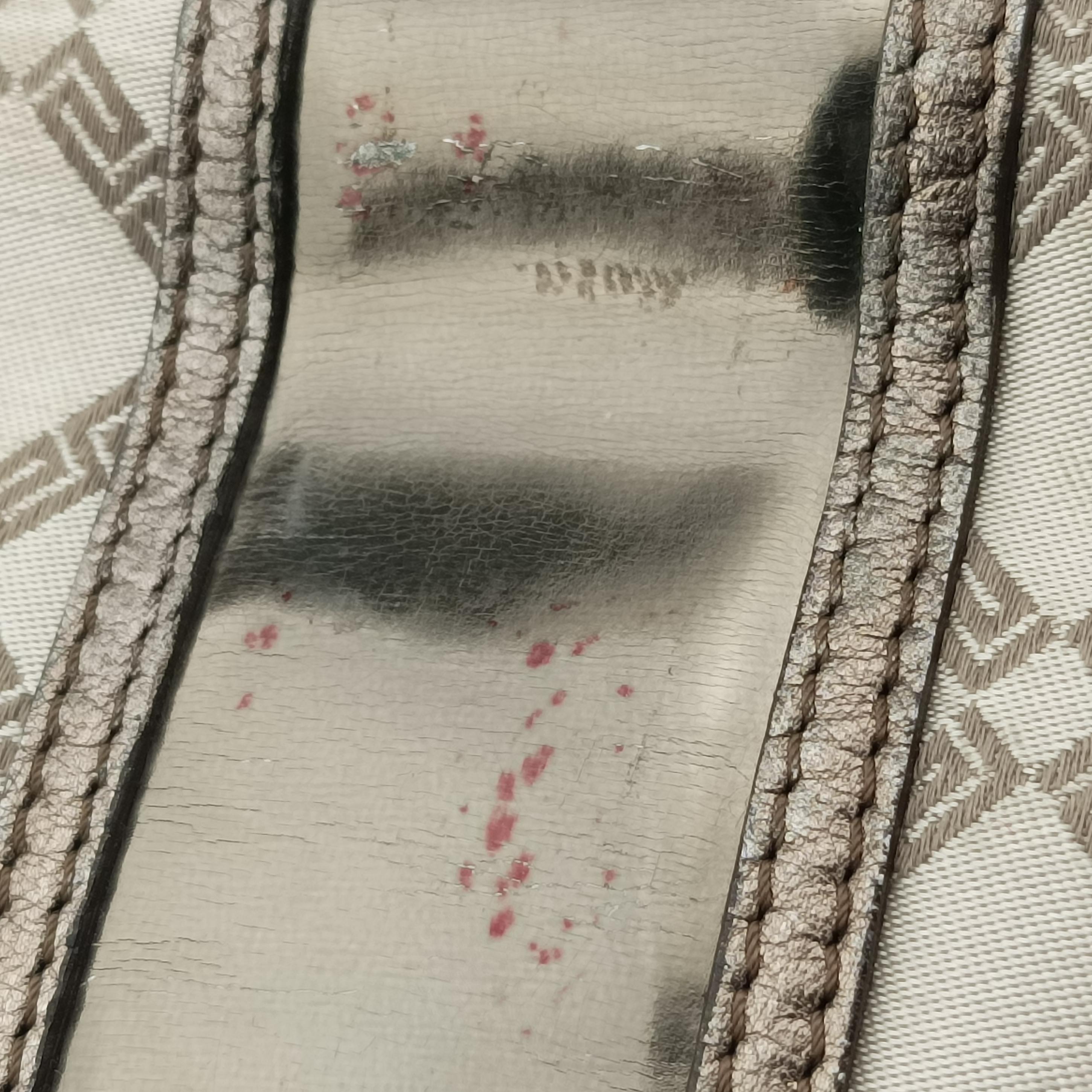 medusa Beige x Gold Canvas x Leather メデゥーサ ベージュ×ゴールド キャンバス×レザー