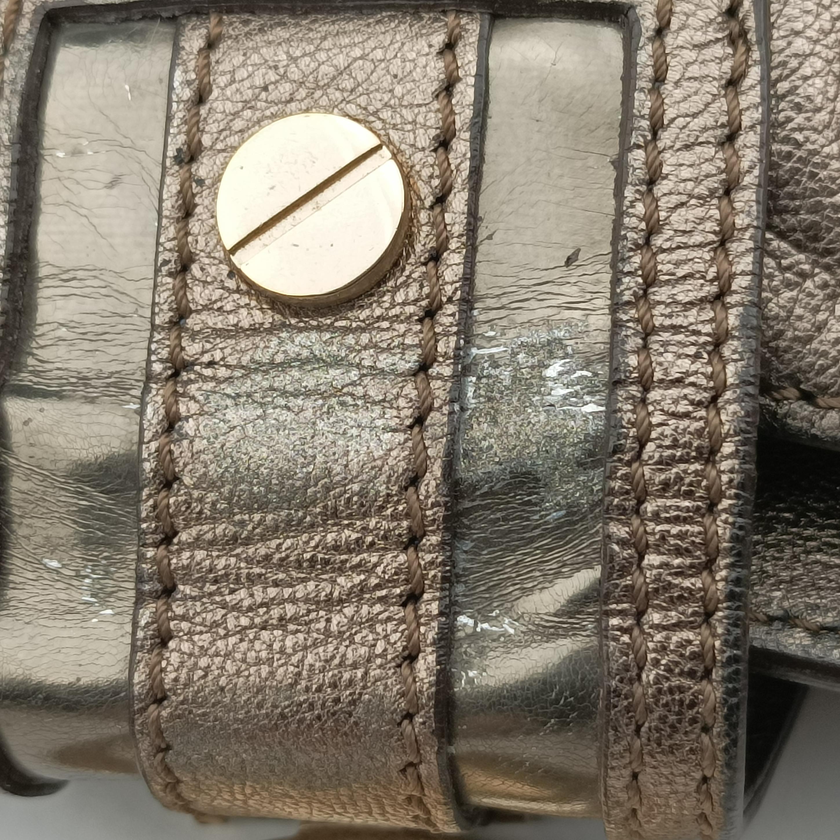 medusa Beige x Gold Canvas x Leather メデゥーサ ベージュ×ゴールド キャンバス×レザー