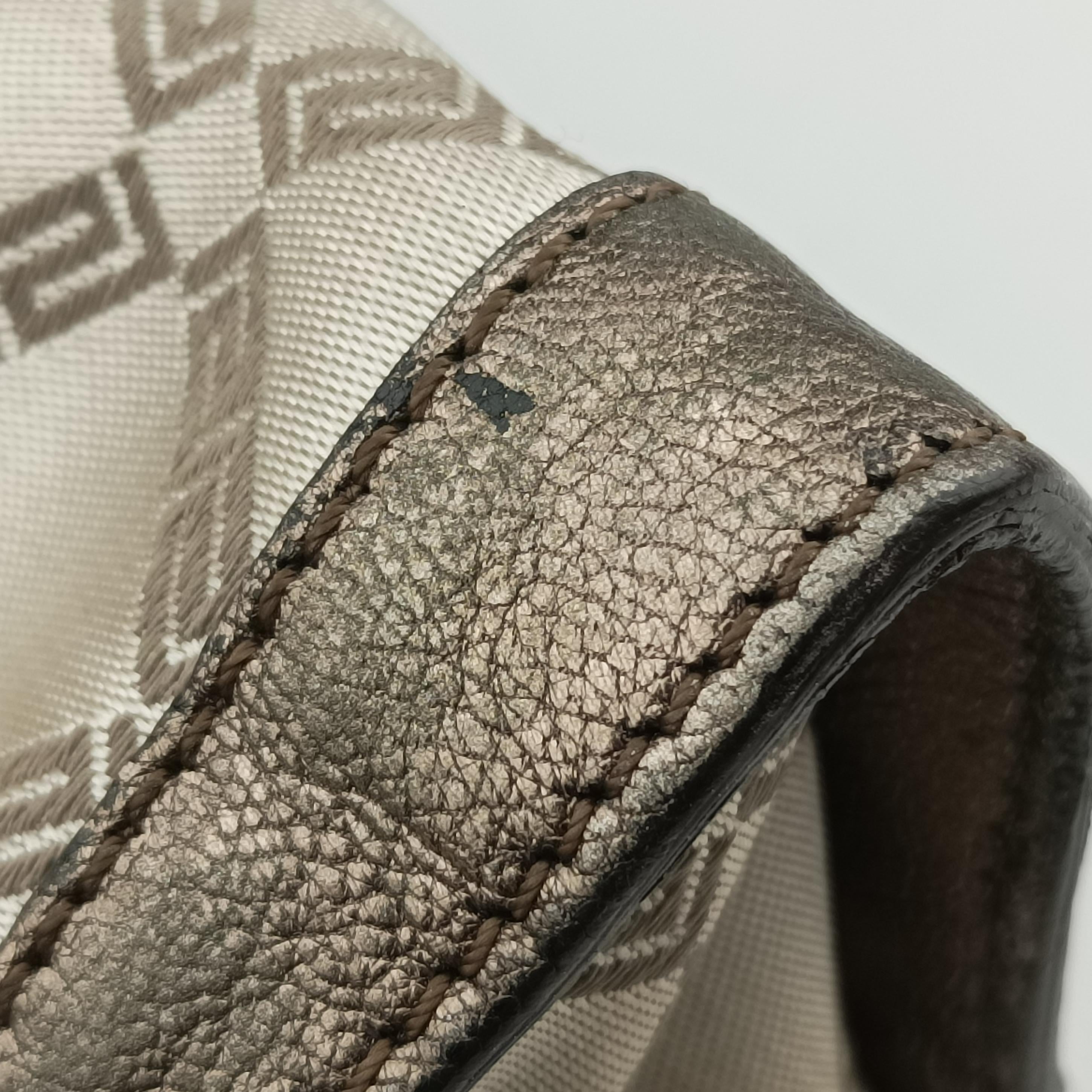 medusa Beige x Gold Canvas x Leather メデゥーサ ベージュ×ゴールド キャンバス×レザー