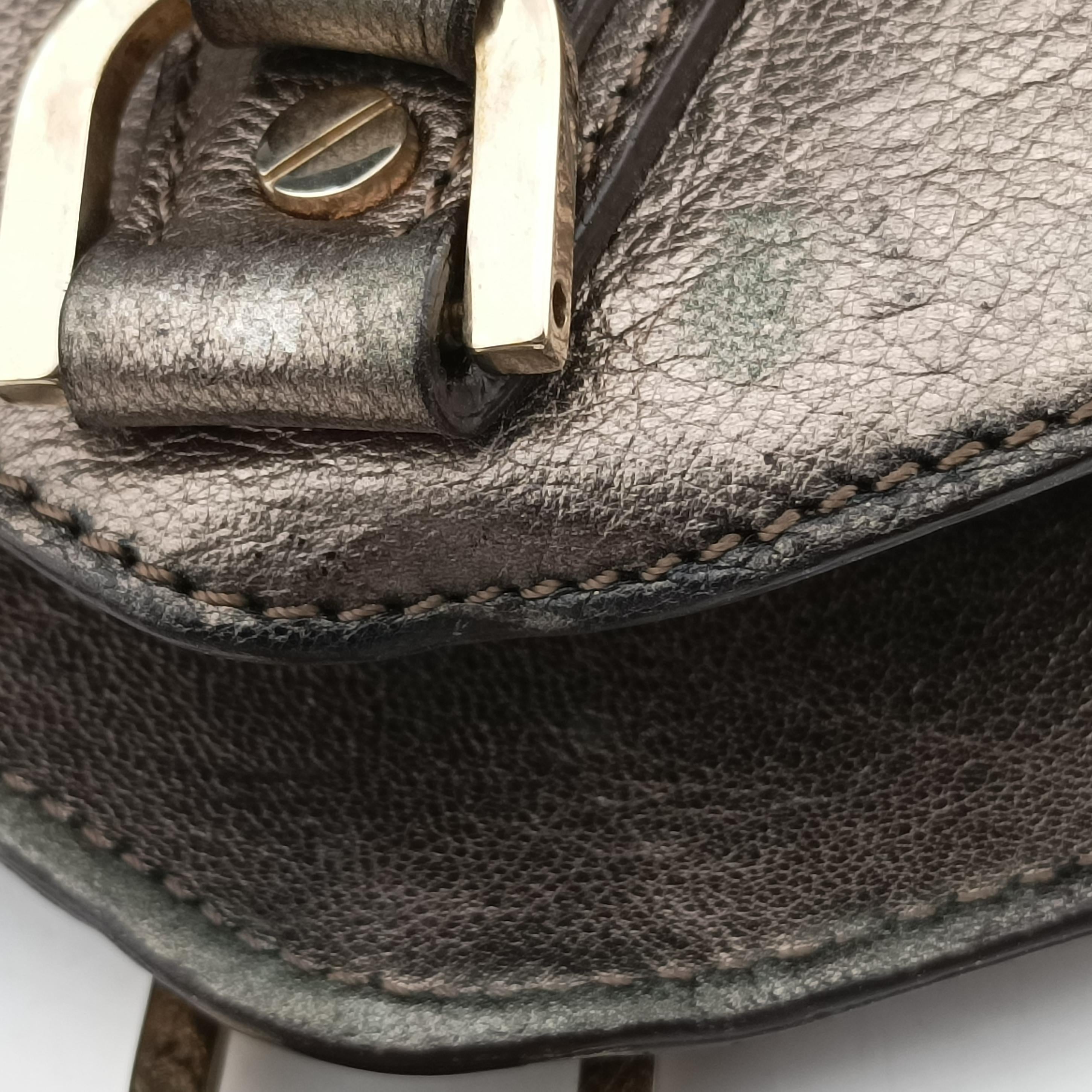 medusa Beige x Gold Canvas x Leather メデゥーサ ベージュ×ゴールド キャンバス×レザー