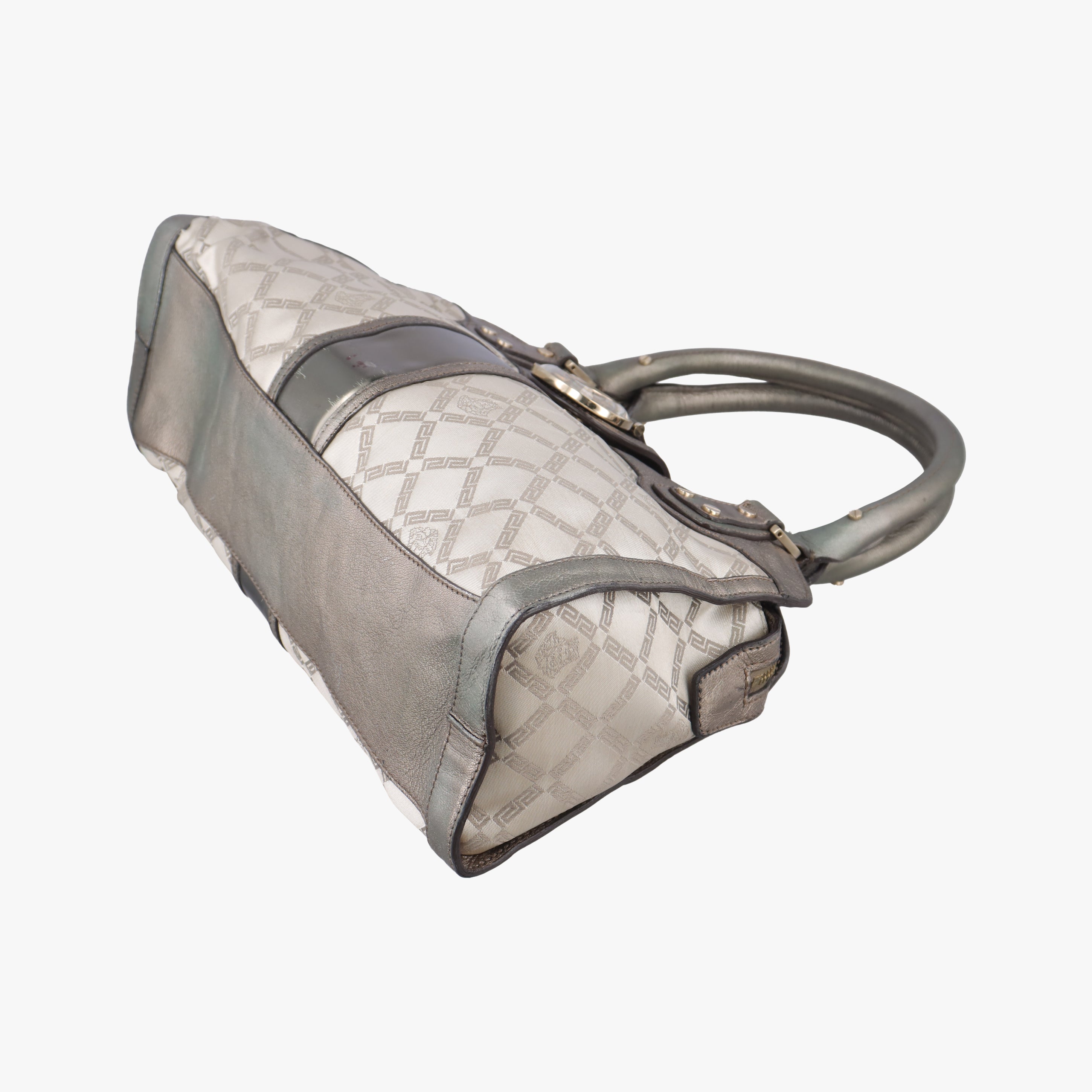 medusa Beige x Gold Canvas x Leather メデゥーサ ベージュ×ゴールド キャンバス×レザー