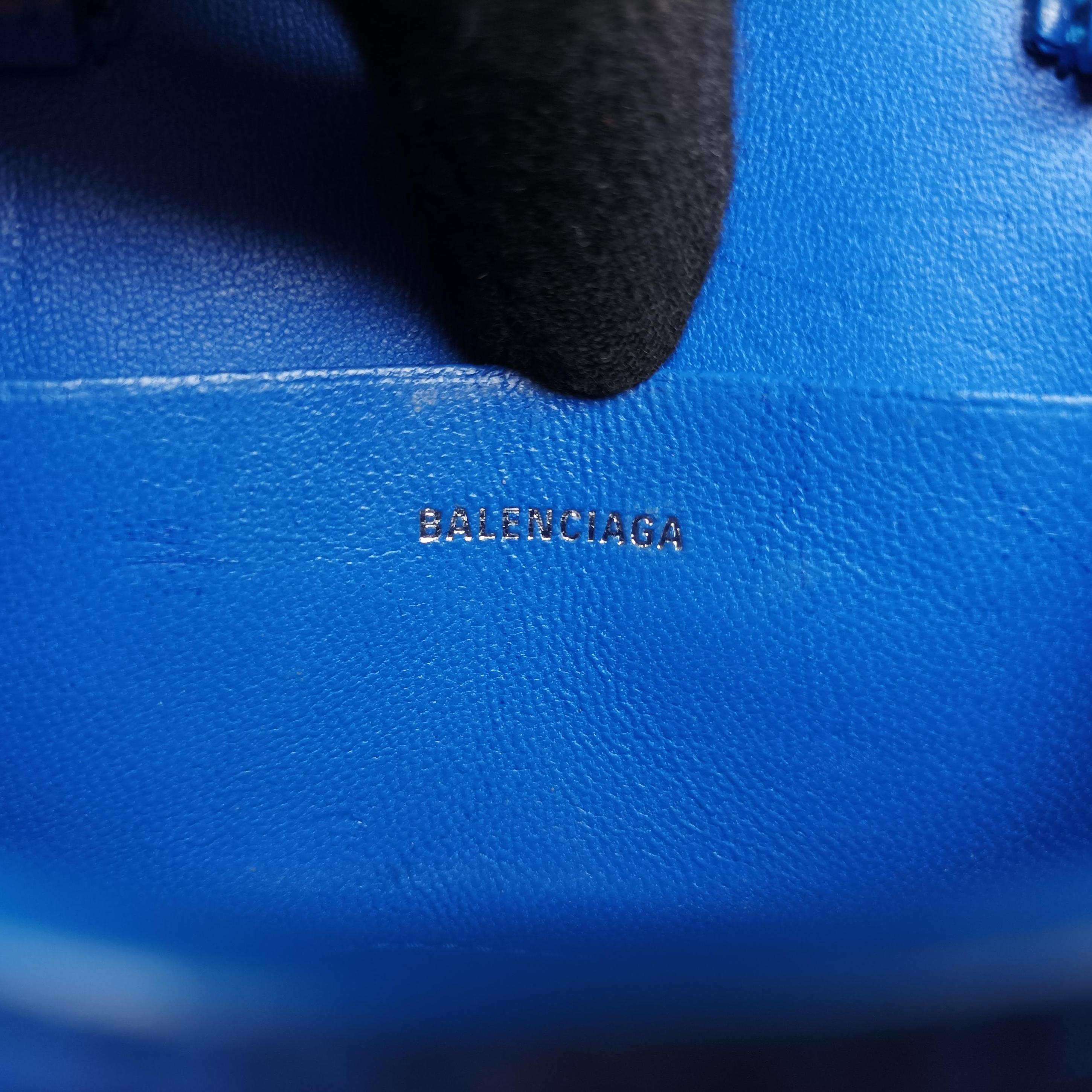 Hourglass Mini Blue leather 637372.4227.U.203437アワーグラス ミニ ブルー レザー 637372.4227.U.203437