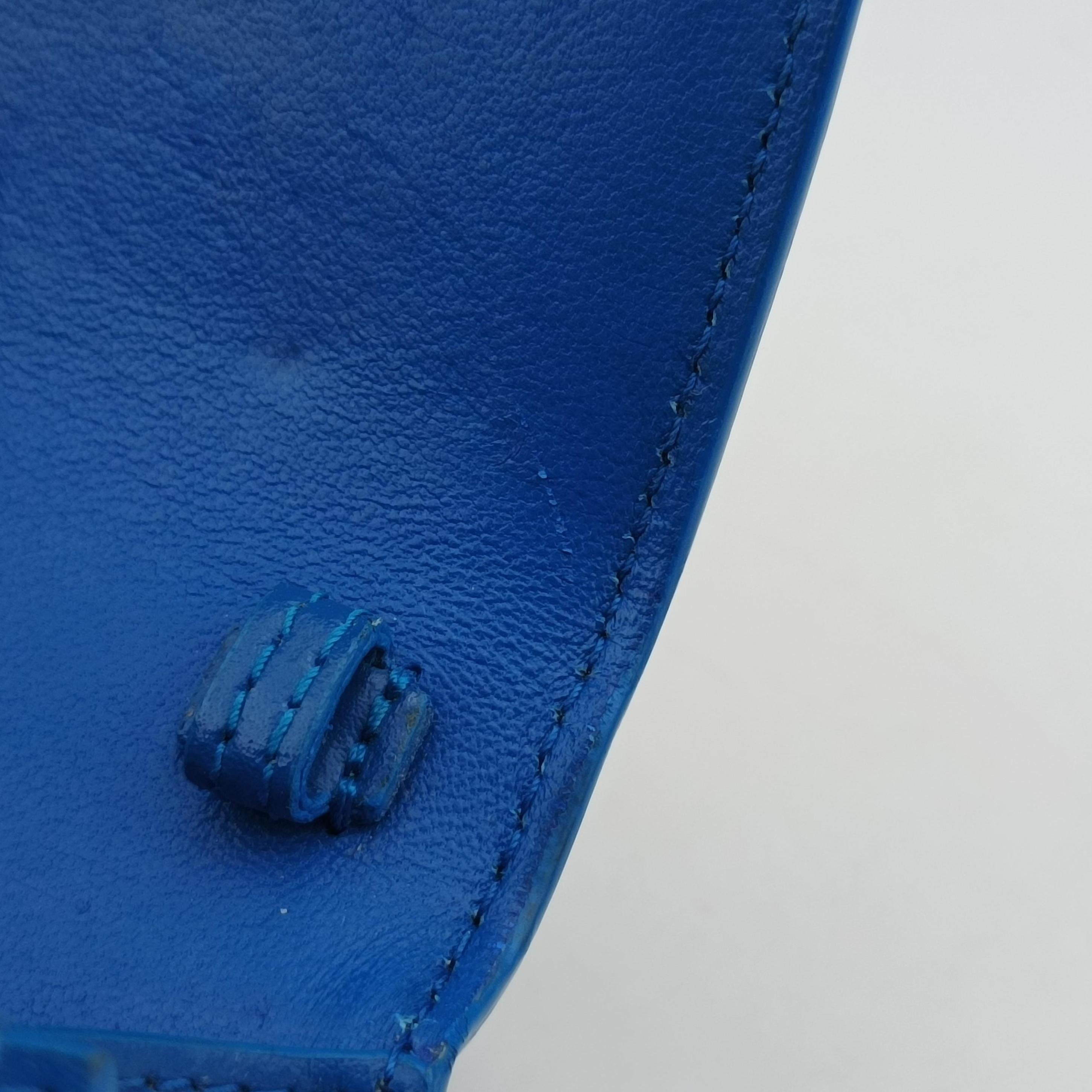 Hourglass Mini Blue leather 637372.4227.U.203437アワーグラス ミニ ブルー レザー 637372.4227.U.203437