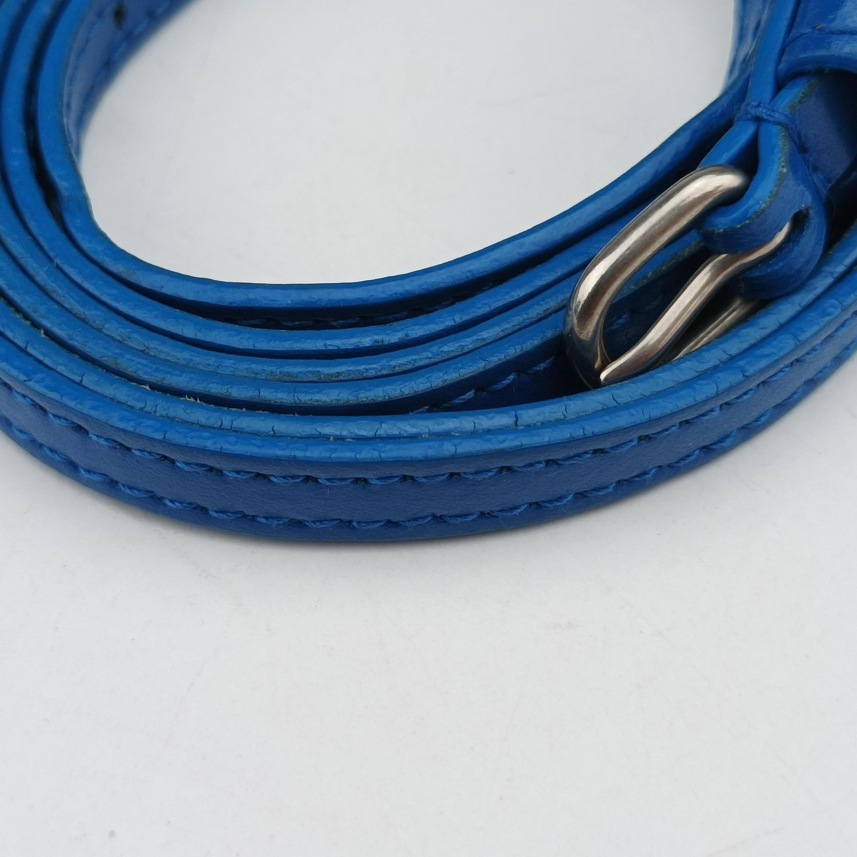 Hourglass Mini Blue leather 637372.4227.U.203437アワーグラス ミニ ブルー レザー 637372.4227.U.203437