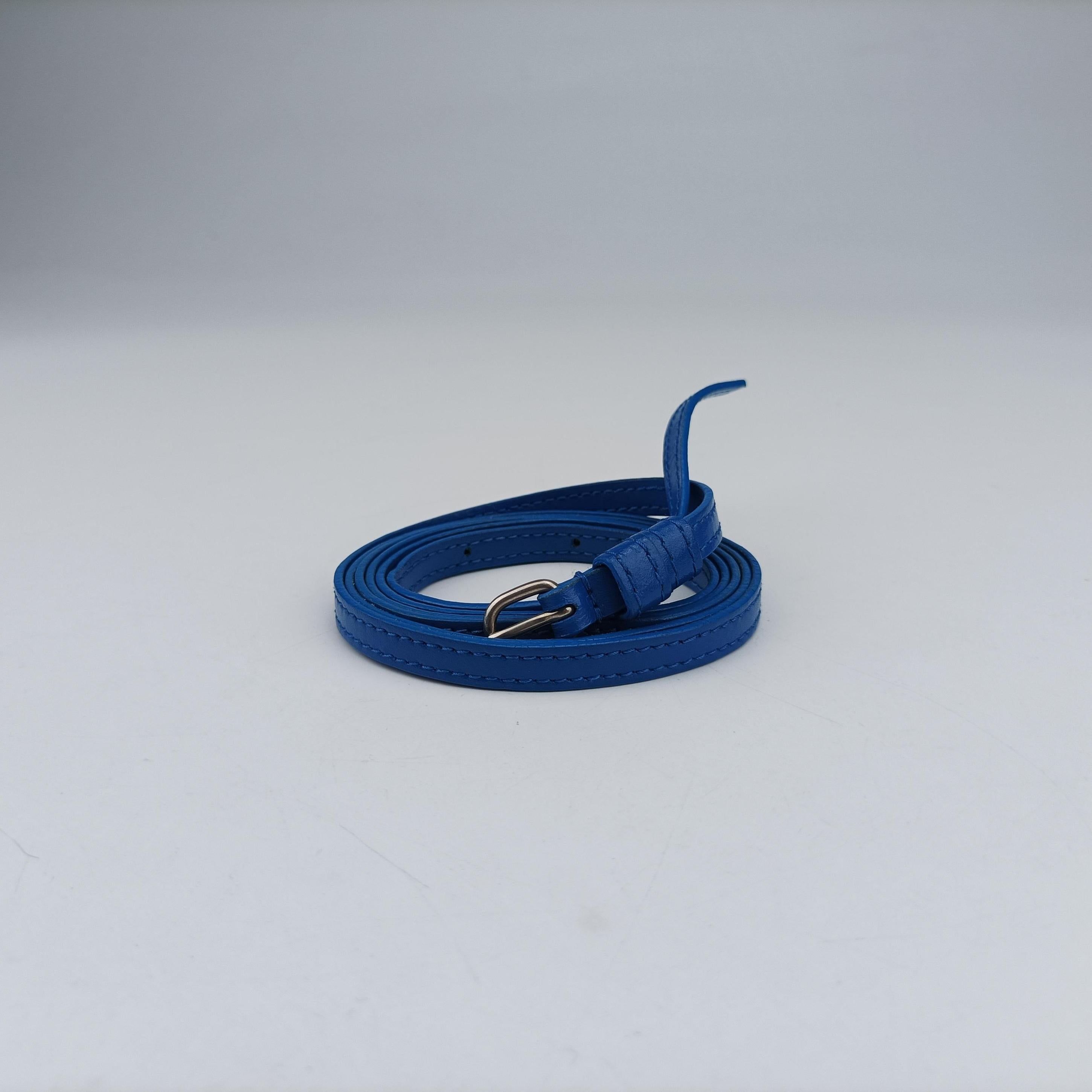 Hourglass Mini Blue leather 637372.4227.U.203437アワーグラス ミニ ブルー レザー 637372.4227.U.203437