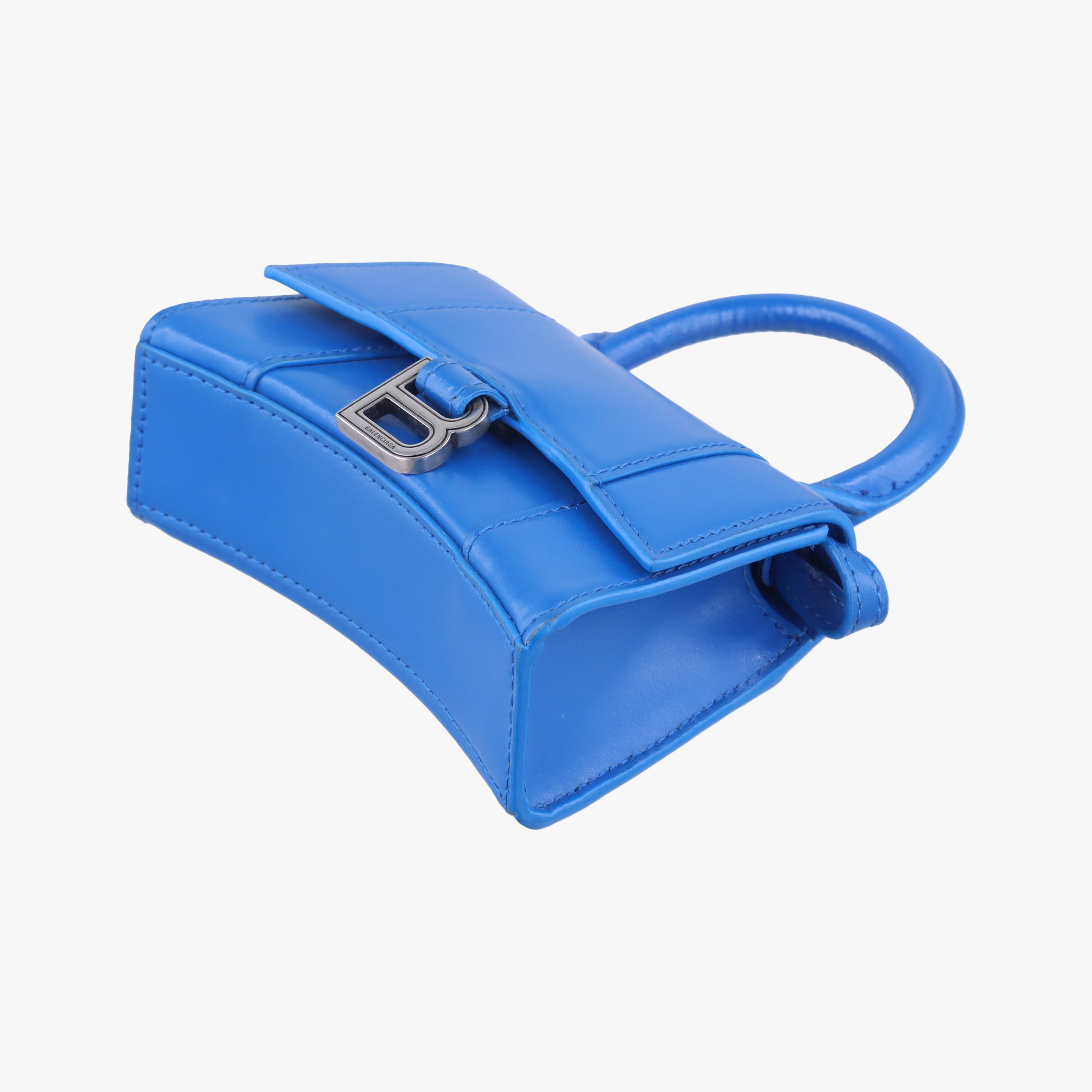 Hourglass Mini Blue leather 637372.4227.U.203437アワーグラス ミニ ブルー レザー 637372.4227.U.203437