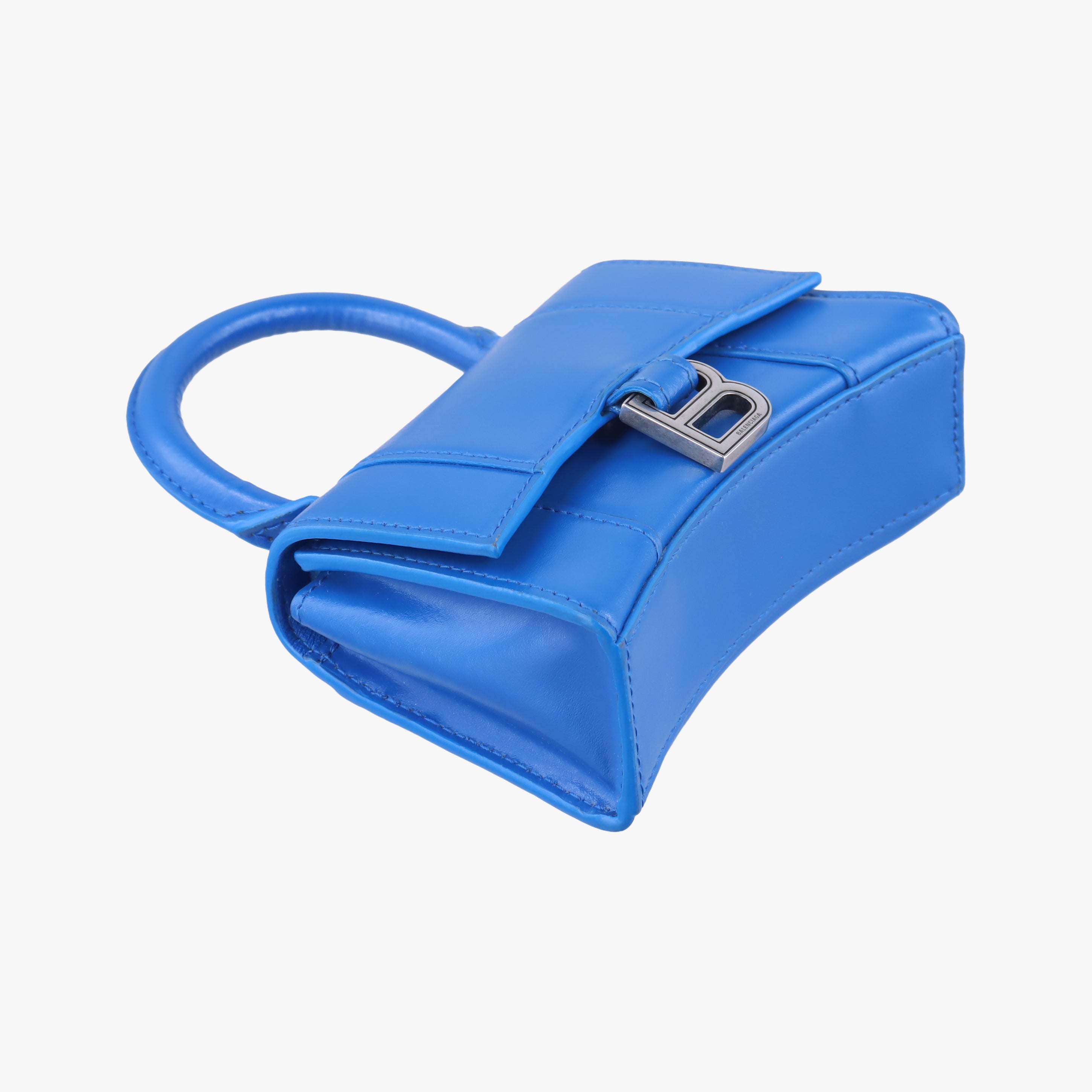 Hourglass Mini Blue leather 637372.4227.U.203437アワーグラス ミニ ブルー レザー 637372.4227.U.203437