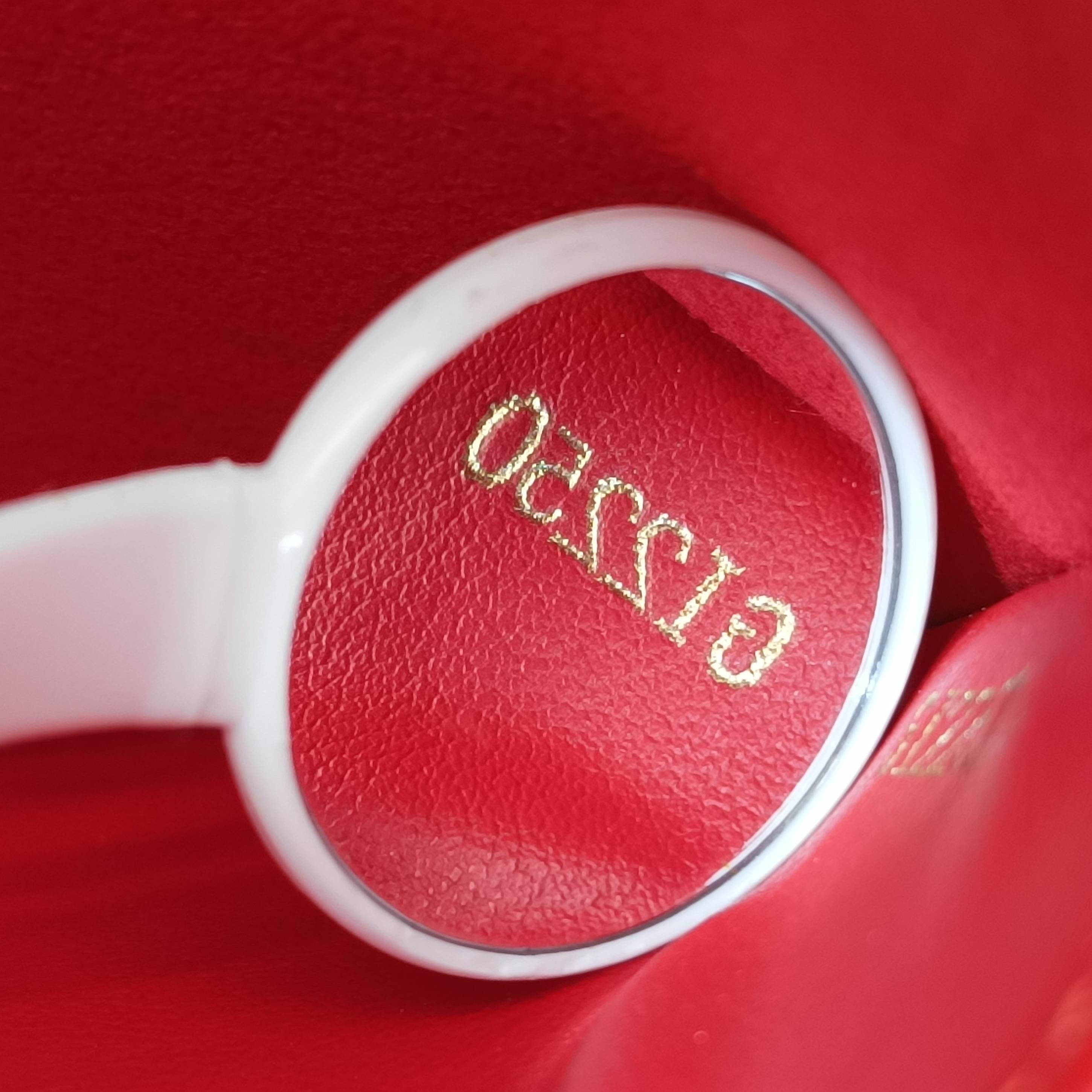 Crafty Pochette Double Zip cream×ROUGE Monogram Giant M69507 GI2250 IC Chipクラフティ ポシェット ドゥーブル ジップ クレーム×ルージュ モノグラム ジャイアント M69507 GI2250 ICチップ