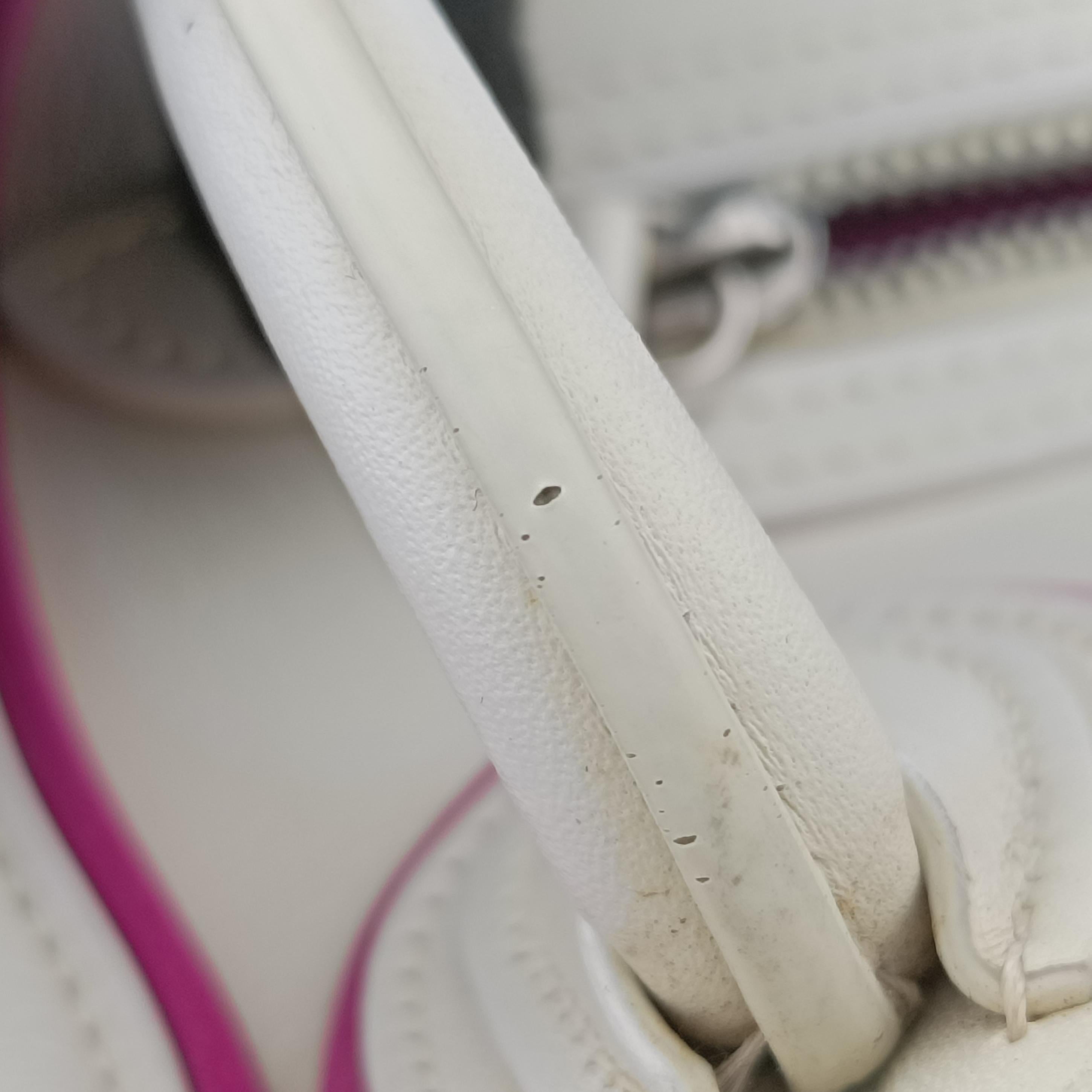 luggage nano shopper White×pink Leather S-CU-4176ラゲージナノショッパー ホワイト×ピンク レザー S-CU-4176