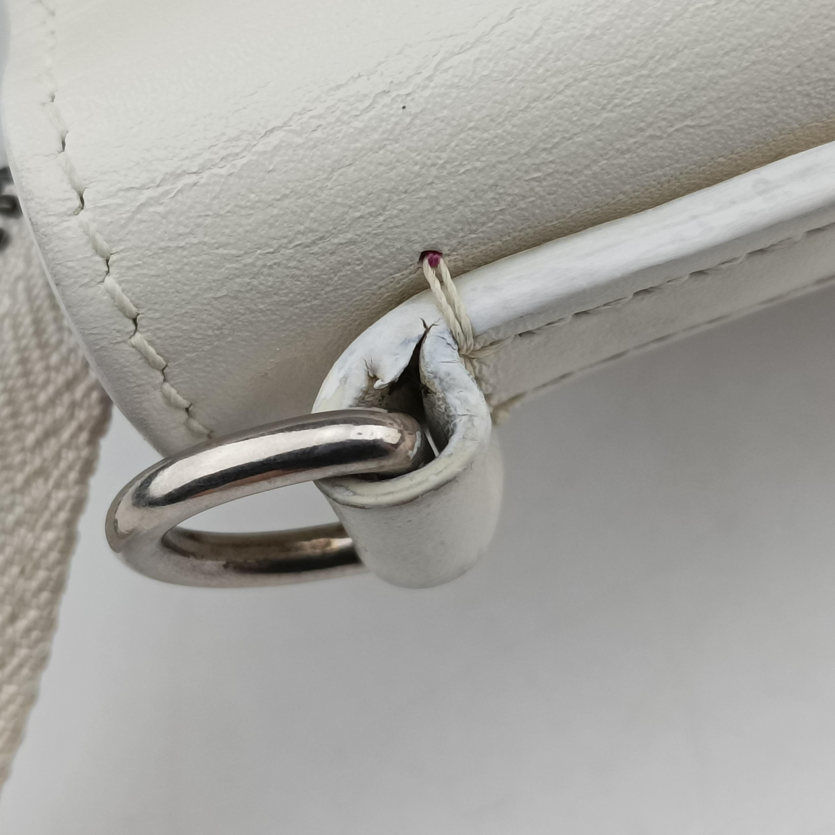 luggage nano shopper White×pink Leather S-CU-4176ラゲージナノショッパー ホワイト×ピンク レザー S-CU-4176