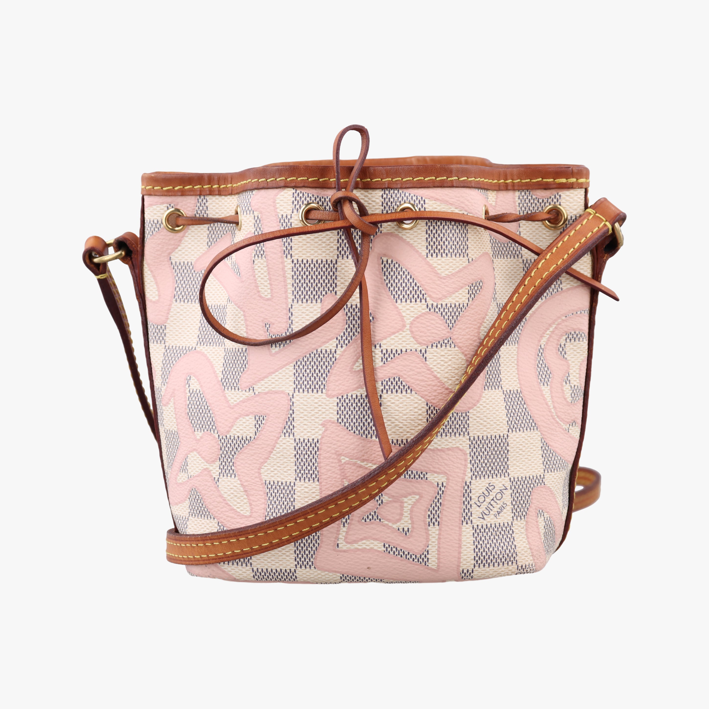 Tahitienne Nano Noe AZUR Damier Canvas N60052 AR1187タヒチアン ナノ ノエ アズール ダミエキャンバス N60052 AR1187