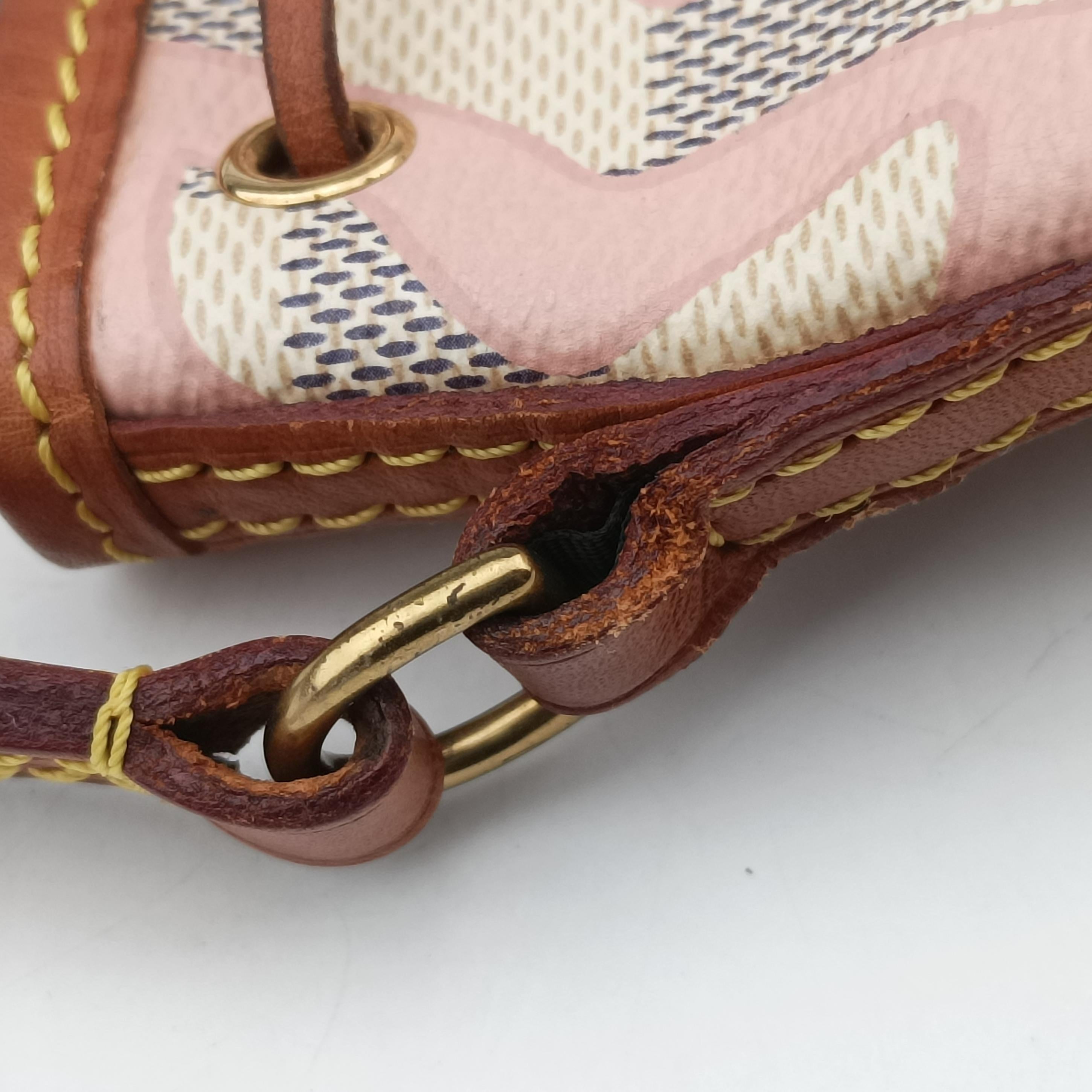 Tahitienne Nano Noe AZUR Damier Canvas N60052 AR1187タヒチアン ナノ ノエ アズール ダミエキャンバス N60052 AR1187