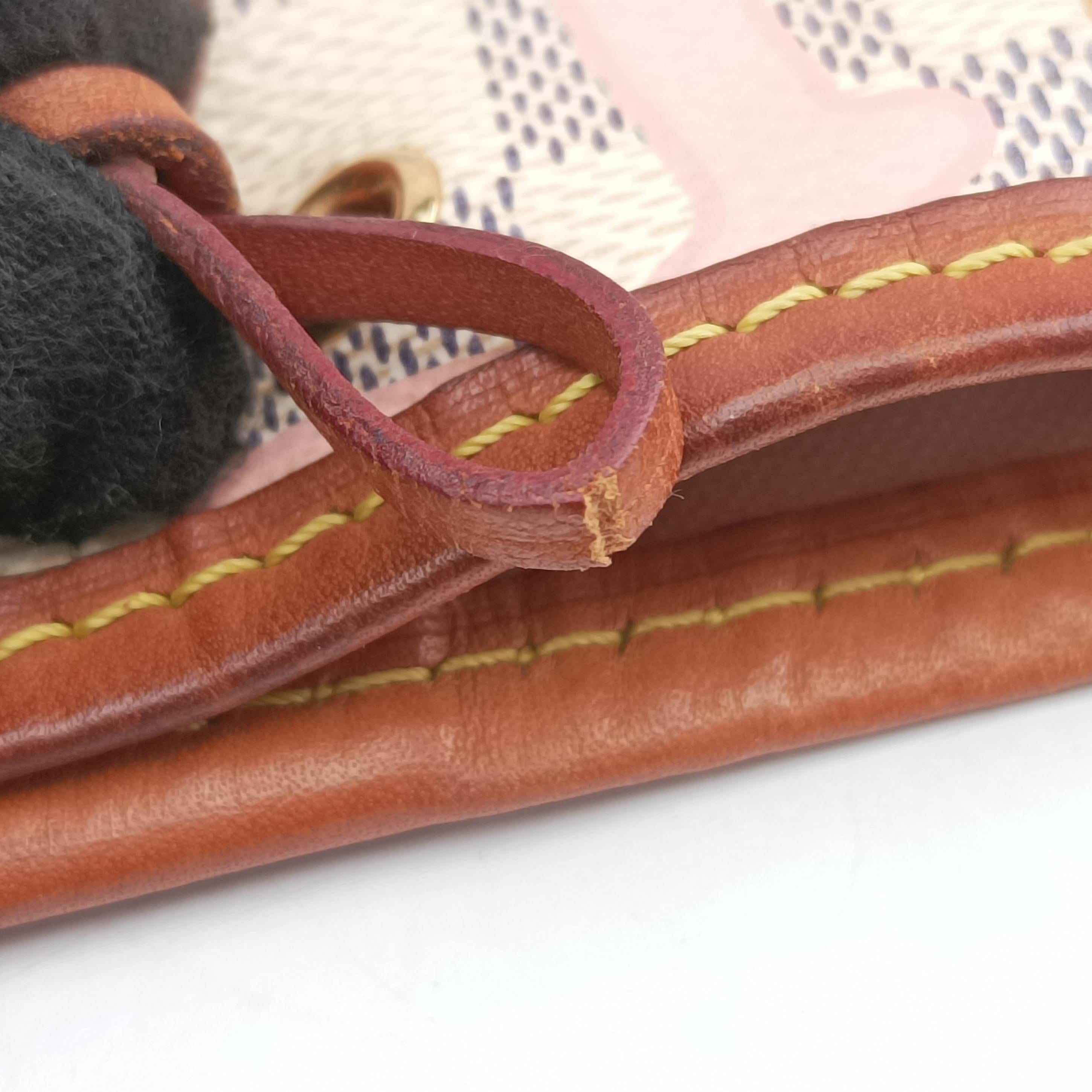 Tahitienne Nano Noe AZUR Damier Canvas N60052 AR1187タヒチアン ナノ ノエ アズール ダミエキャンバス N60052 AR1187