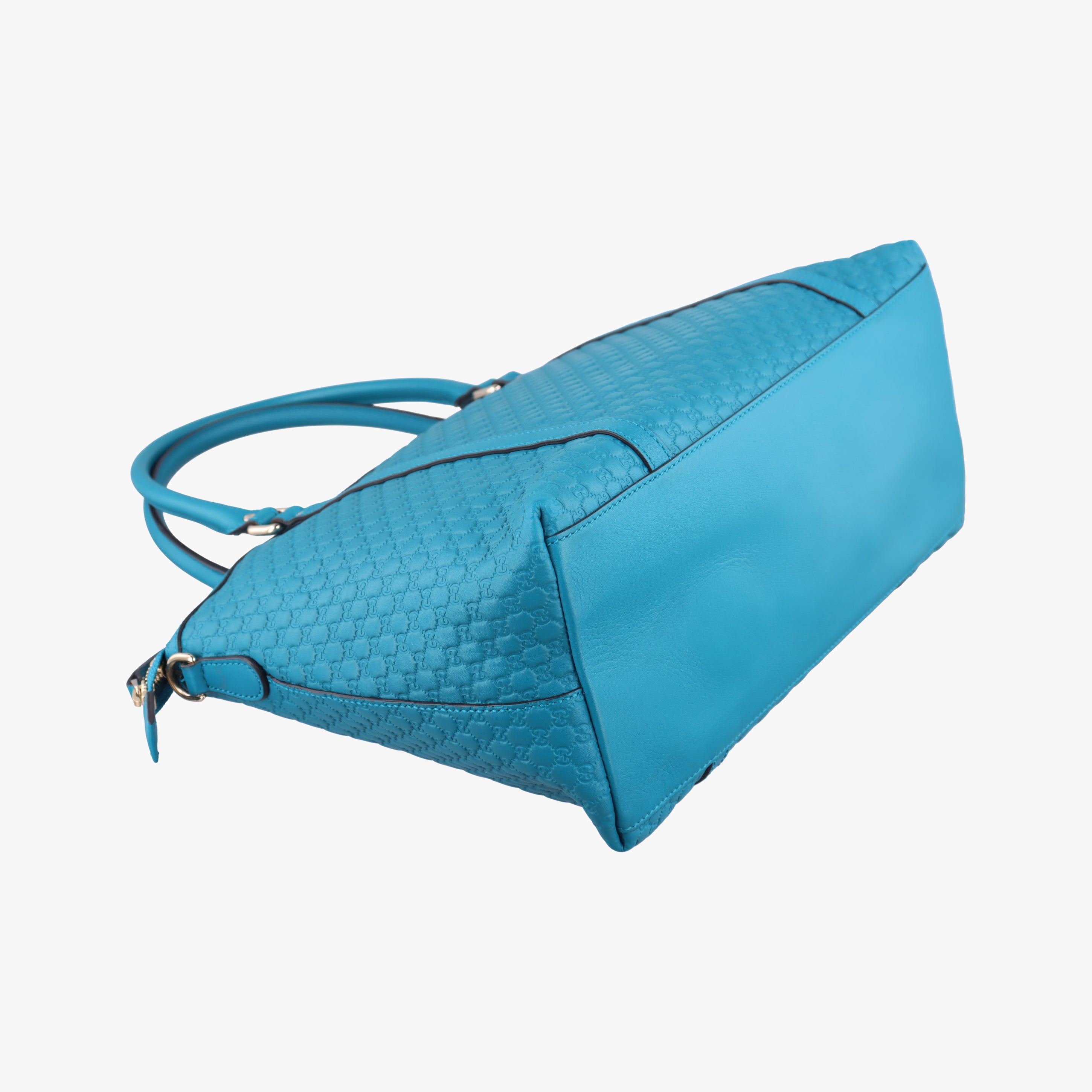 Microguccissima Blue Leather 449657 F021055535マイクログッチシマ ブルー レザー 449657 F021055535