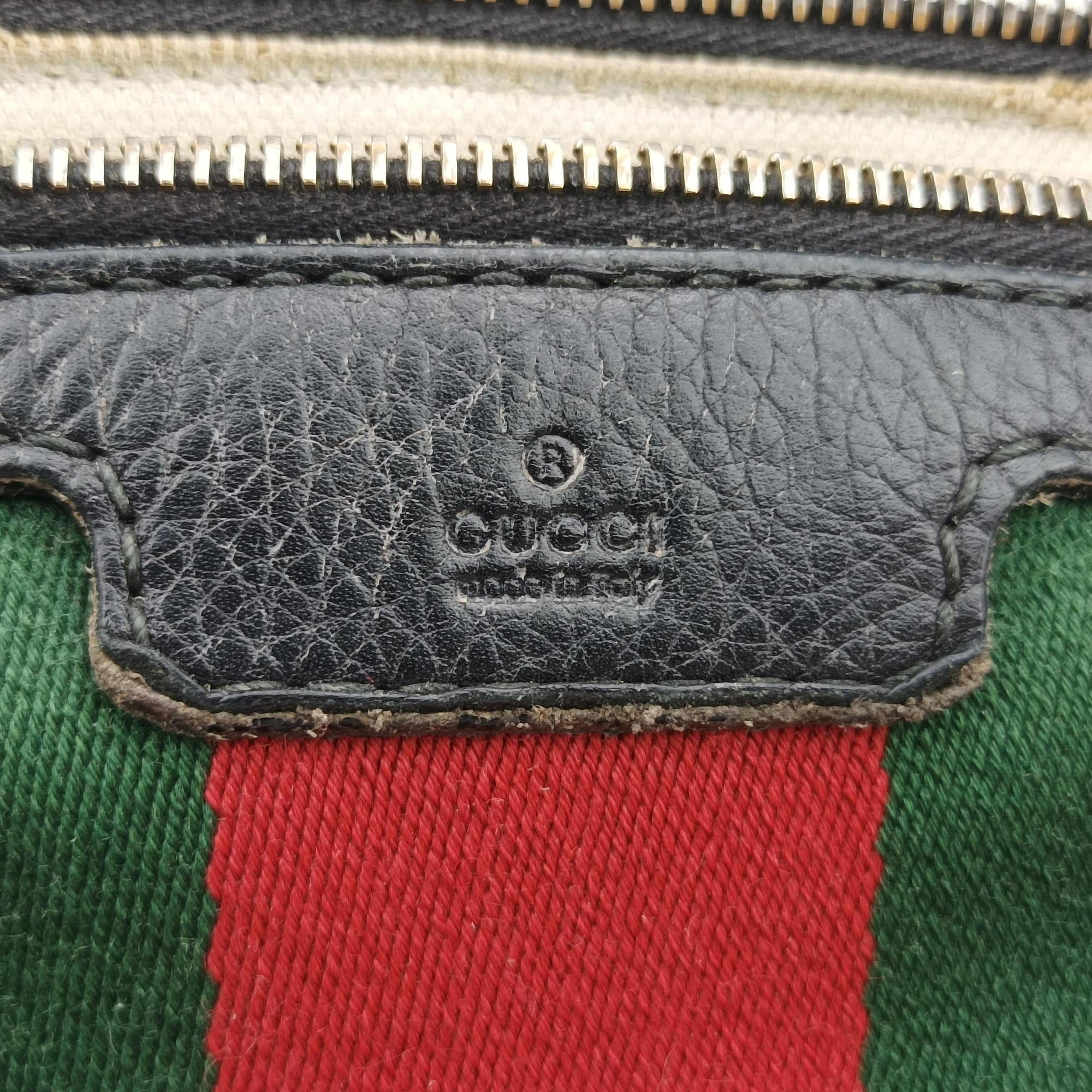 Sherry Line Black x Red x Green Leather 247205 Lot number unknownシェリーライン ブラック×レッド×グリーン レザー 247205 製番不明