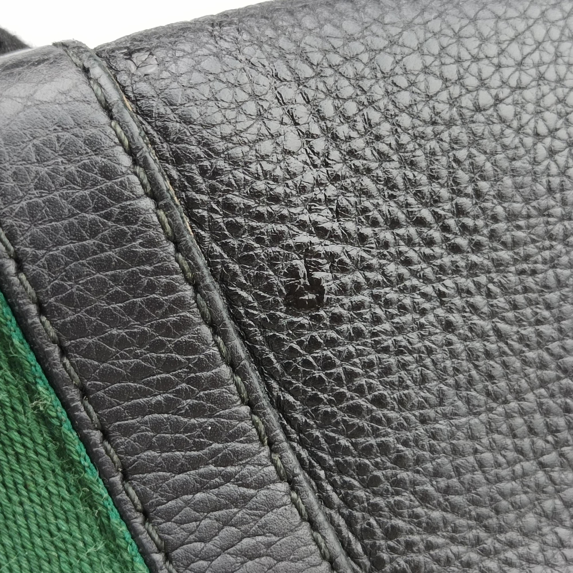 Sherry Line Black x Red x Green Leather 247205 Lot number unknownシェリーライン ブラック×レッド×グリーン レザー 247205 製番不明