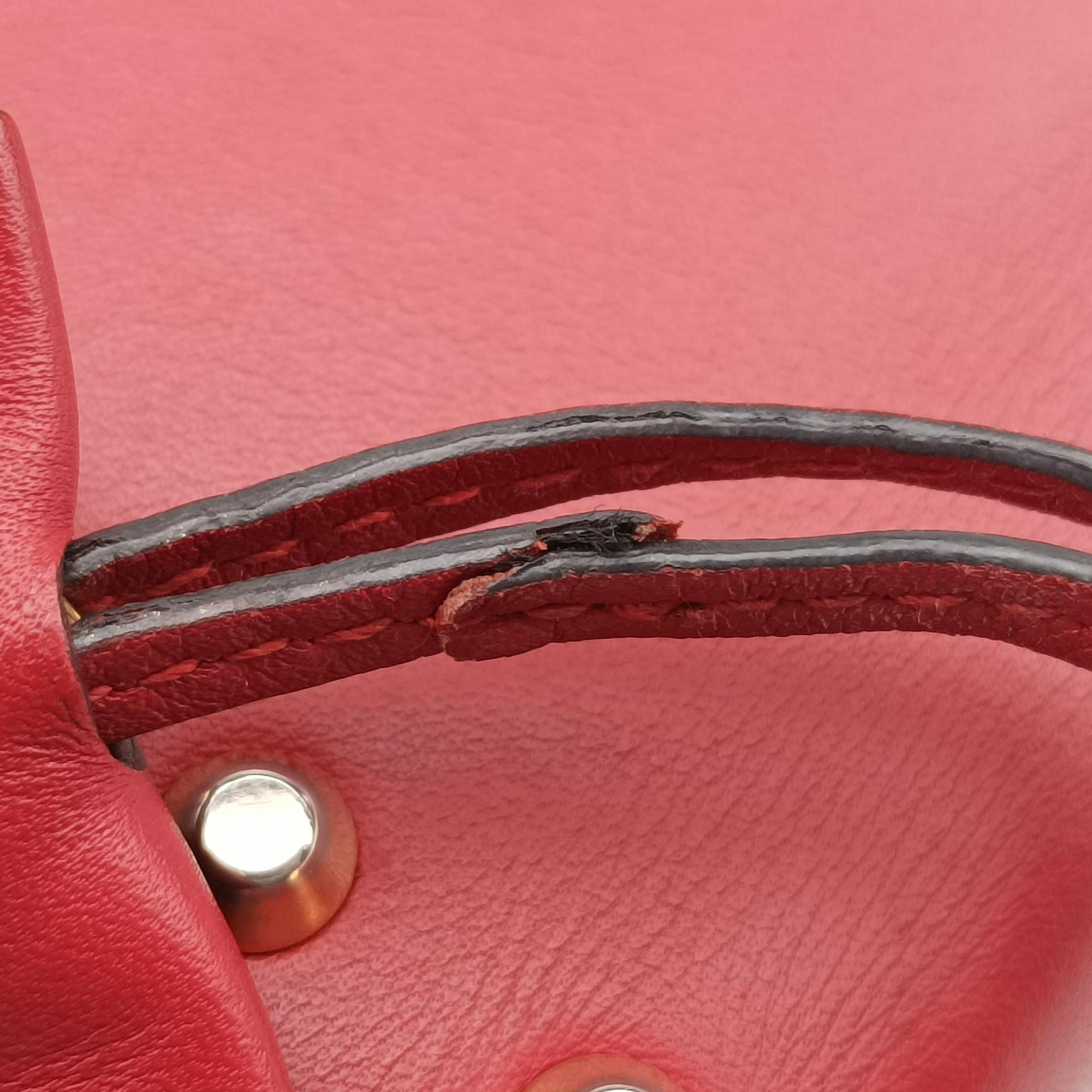 Padlock Red Leather 432182 F021822215パドロック レッド レザー 432182 F021822215