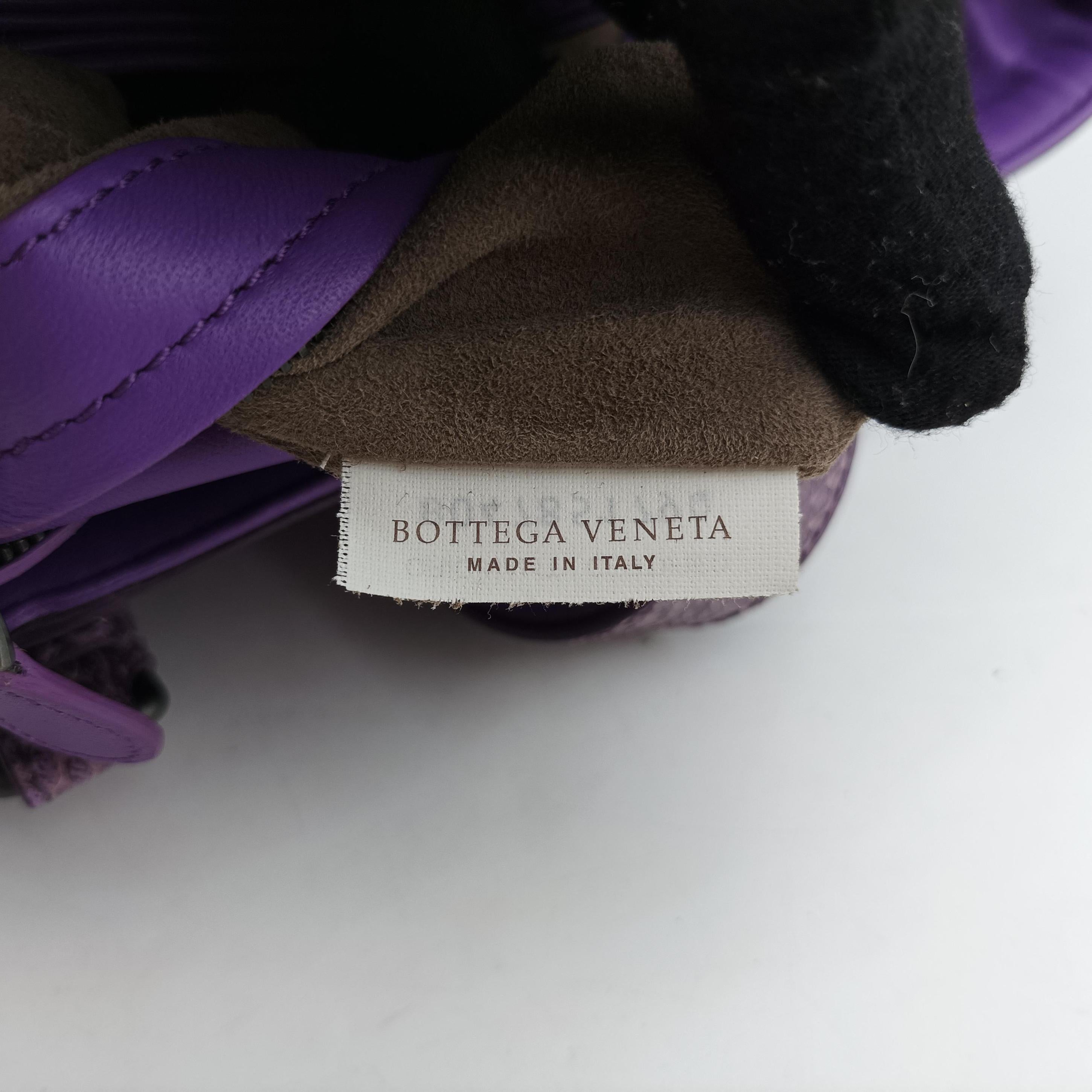 Intrecciato Purple lambskin×snakeskin B04785179Qイントレチャート パープル ラムスキン×ヘビ革 B04785179Q