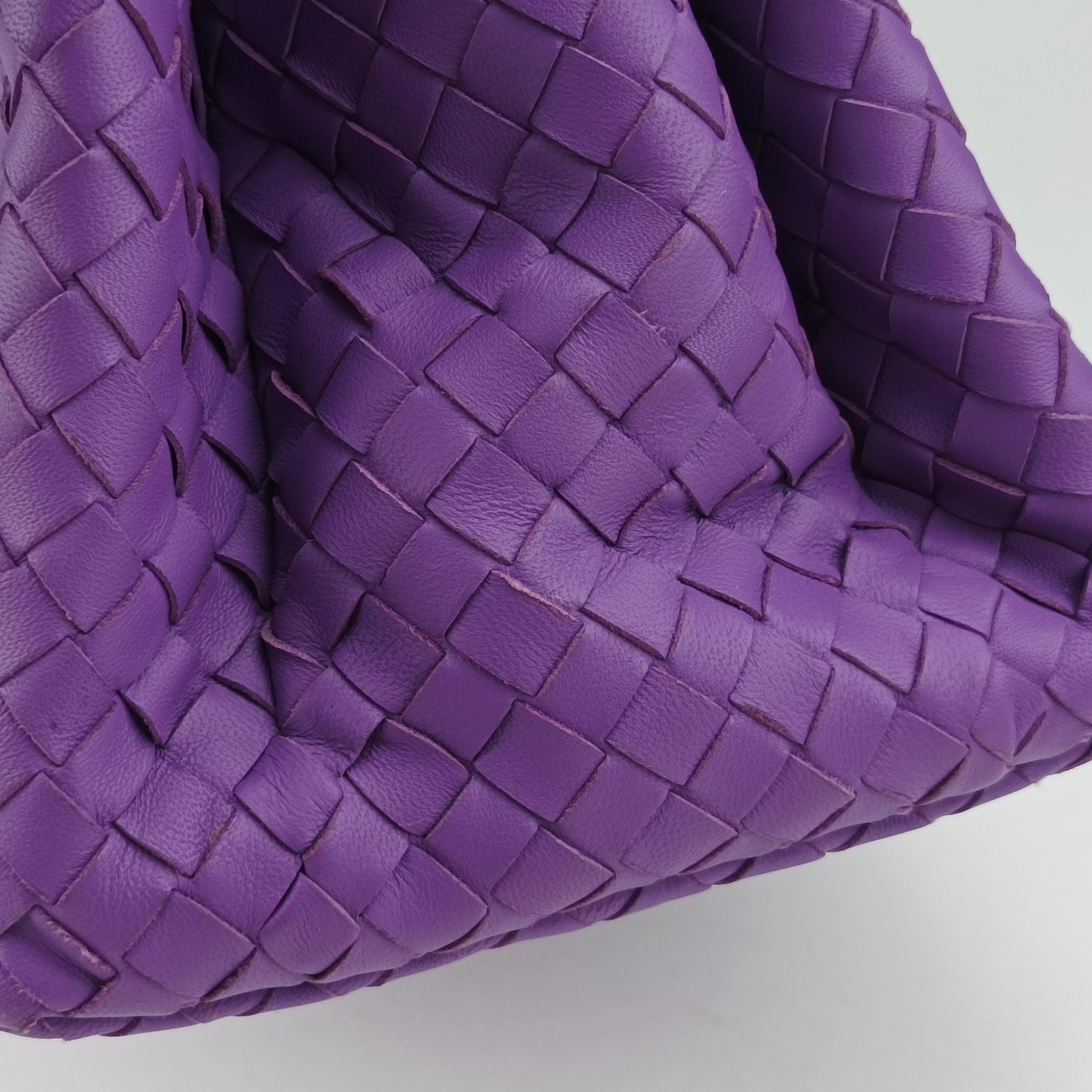 Intrecciato Purple lambskin×snakeskin B04785179Qイントレチャート パープル ラムスキン×ヘビ革 B04785179Q