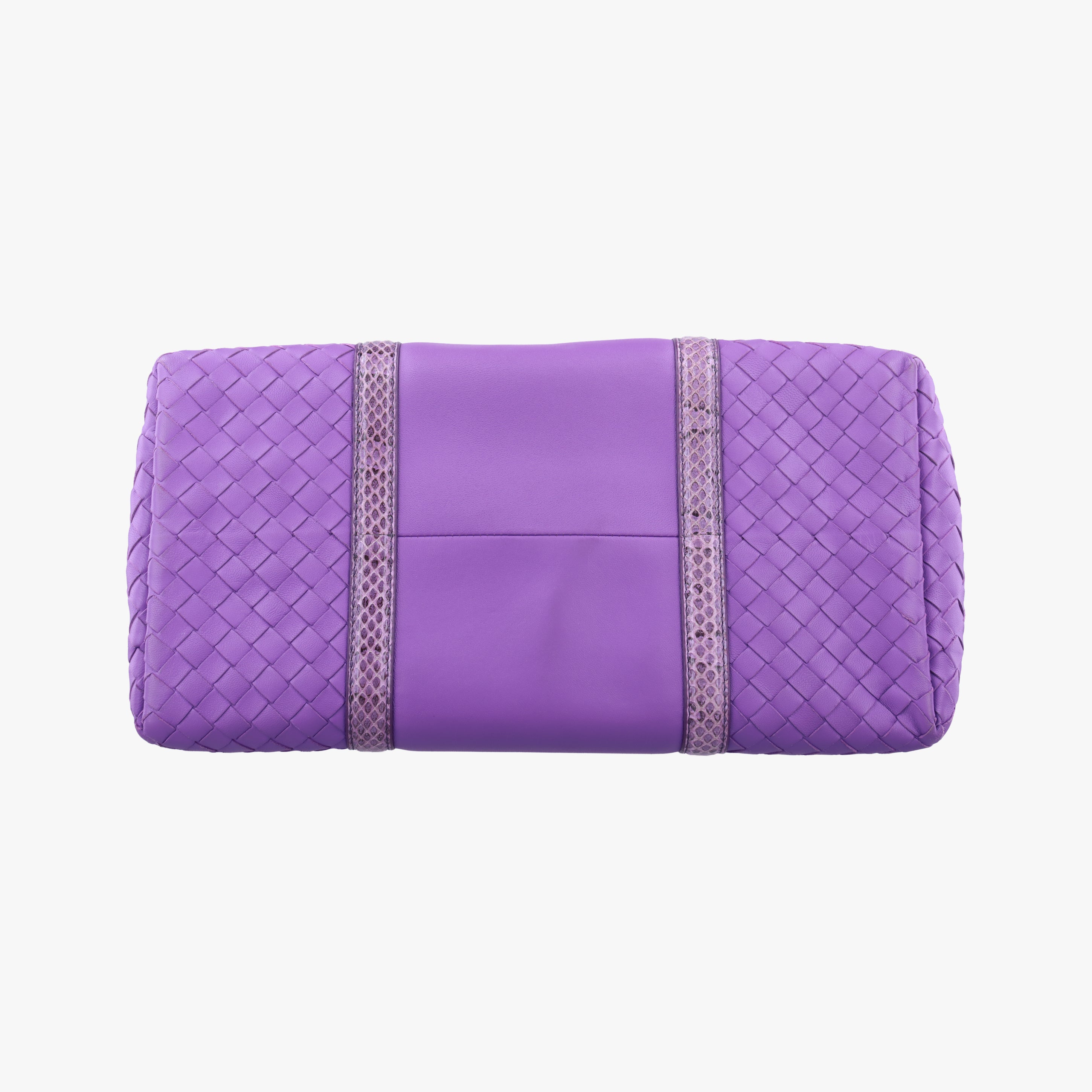 Intrecciato Purple lambskin×snakeskin B04785179Qイントレチャート パープル ラムスキン×ヘビ革 B04785179Q