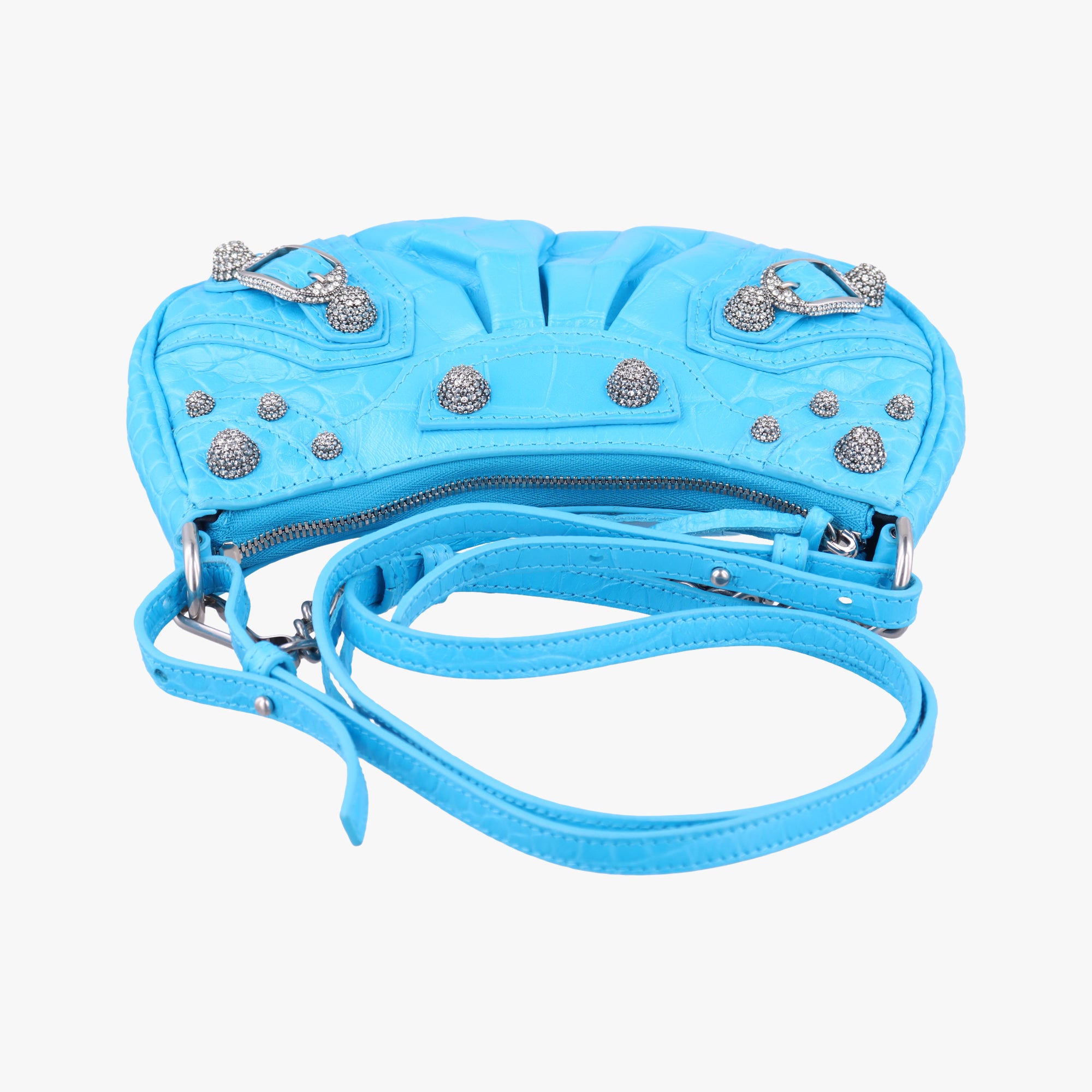 Le Cagole Blue Leather 695814.4624.R.584046ルカゴール ブルー レザー 695814.4624.R.584046