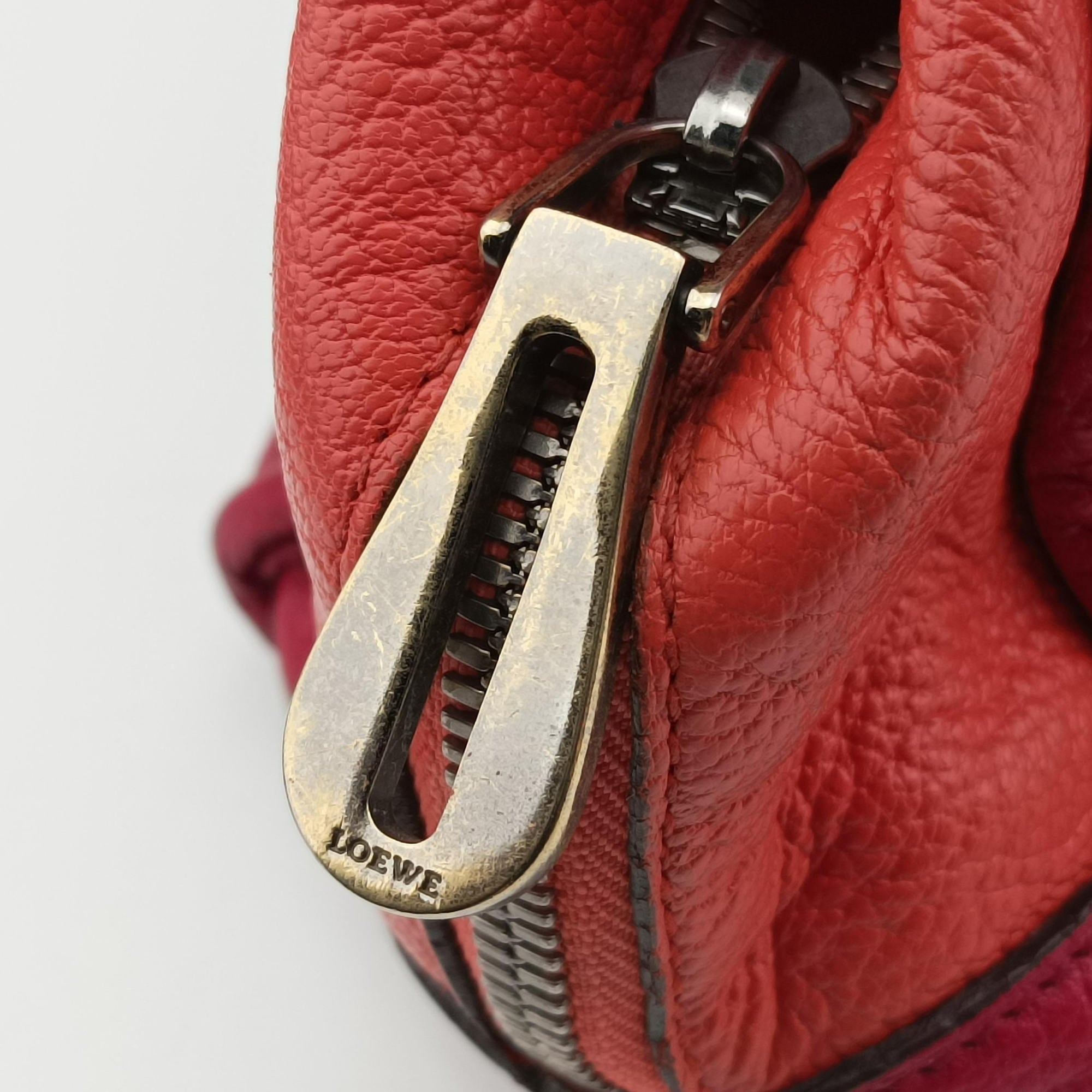 Amazona 28 Orange × Multicolor Leather 061109アマソナ28 オレンジ×マルチカラー レザー 061109