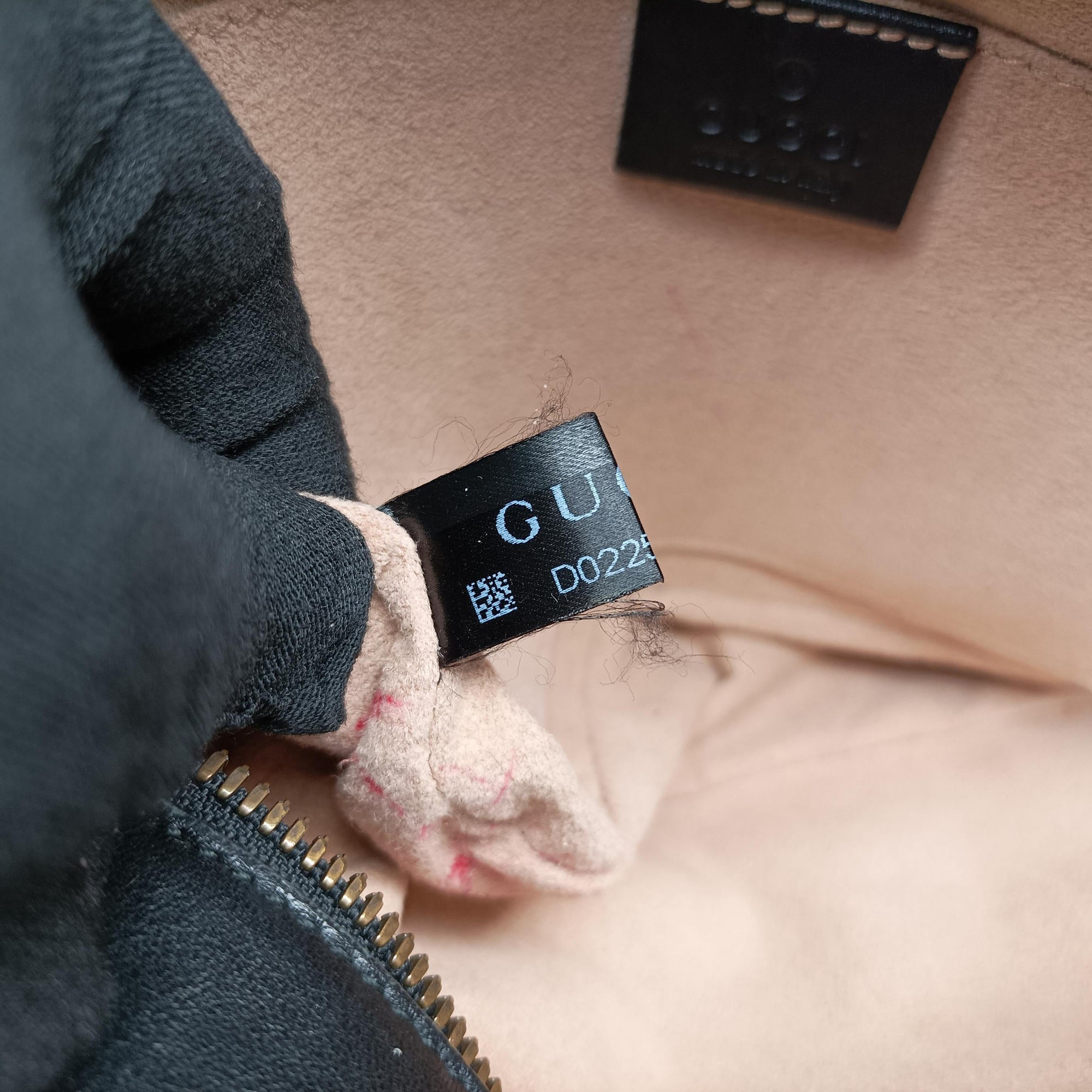 GG Marmont Animalier Black Leather 447632 D022503777GG マーモント アニマリエ ブラック レザー 447632 D022503777