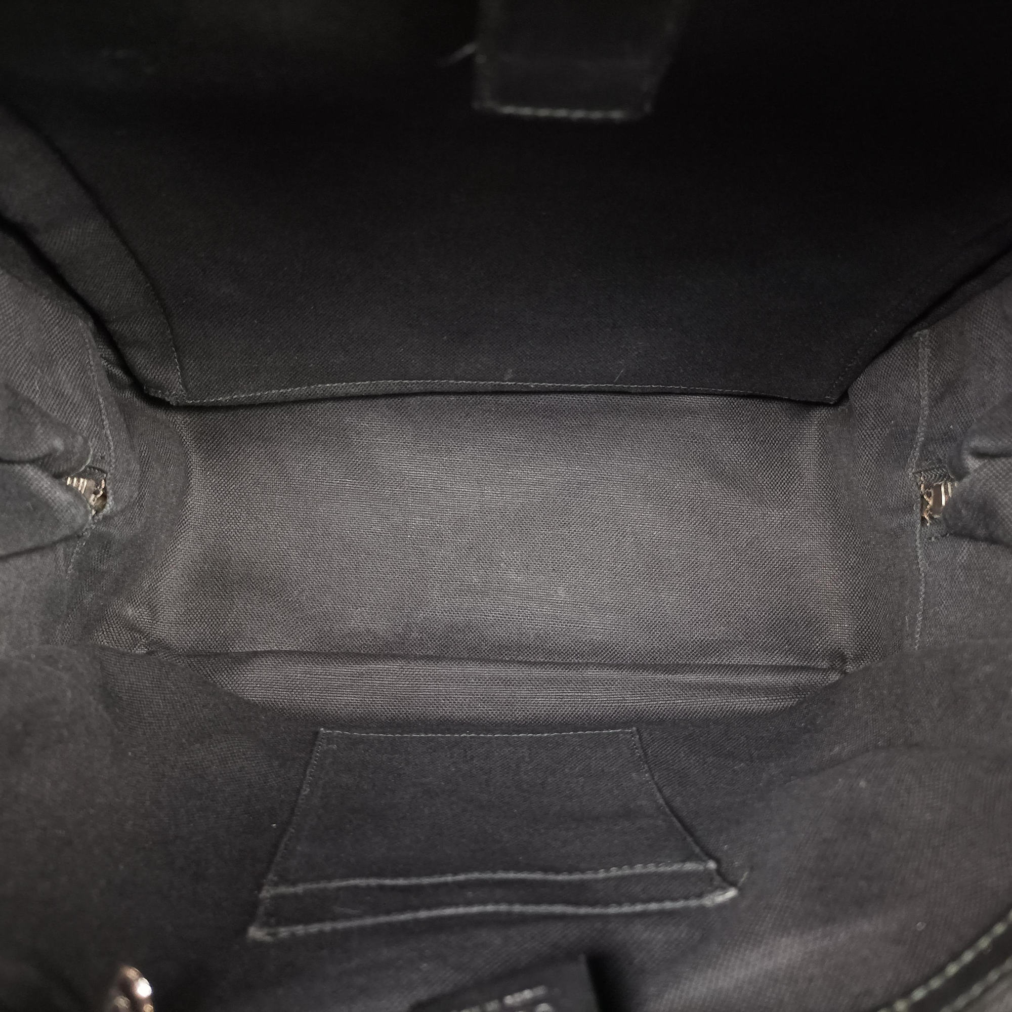 GG Supreme Black PVC coated canvas x Leather 478324 E022330433GGスプリーム ブラック PVCコーティングキャンバス x レザー 478324 E022330433