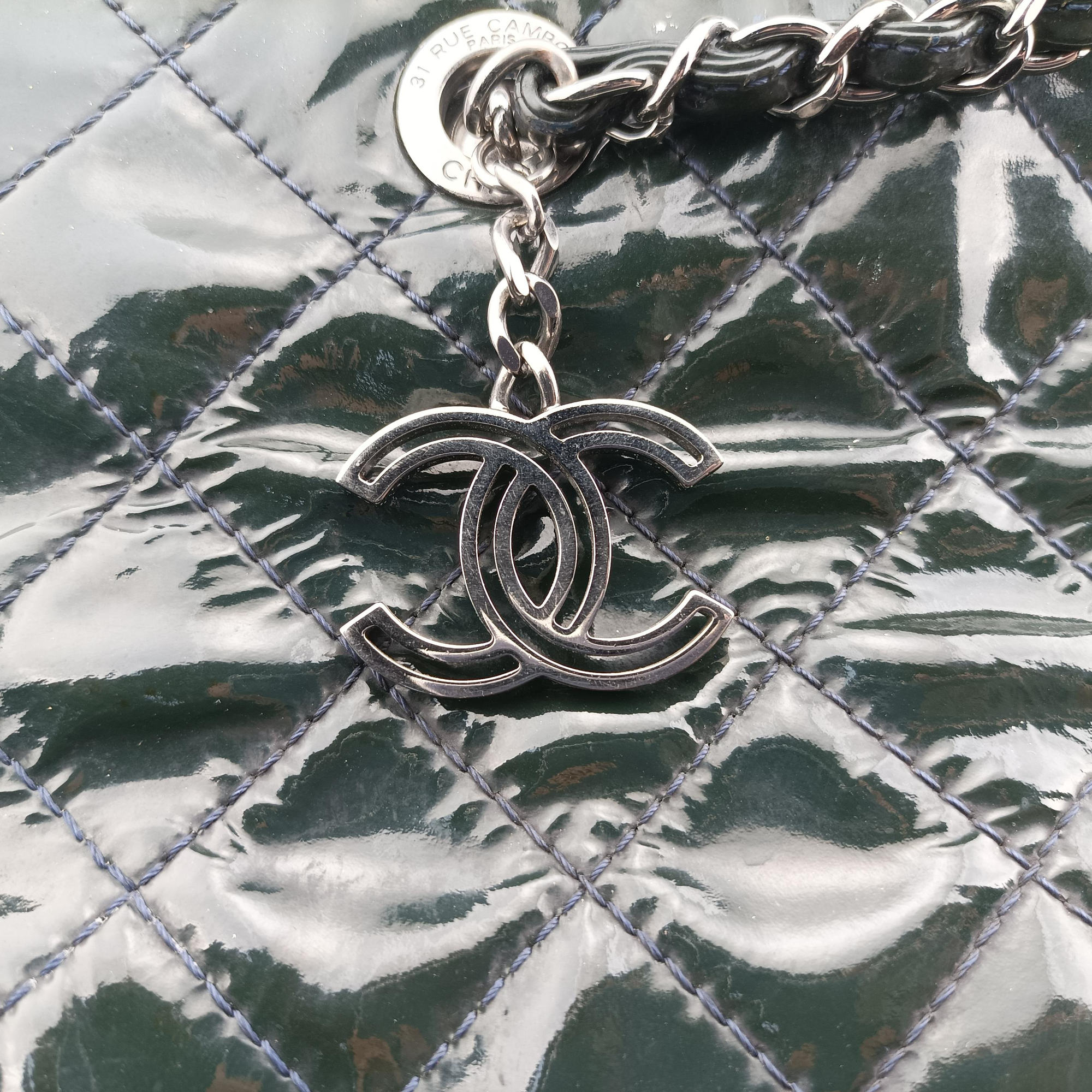 Matelasse Green Patent Leather A94712 19400553マトラッセ グリーン パテント A94712 19400553