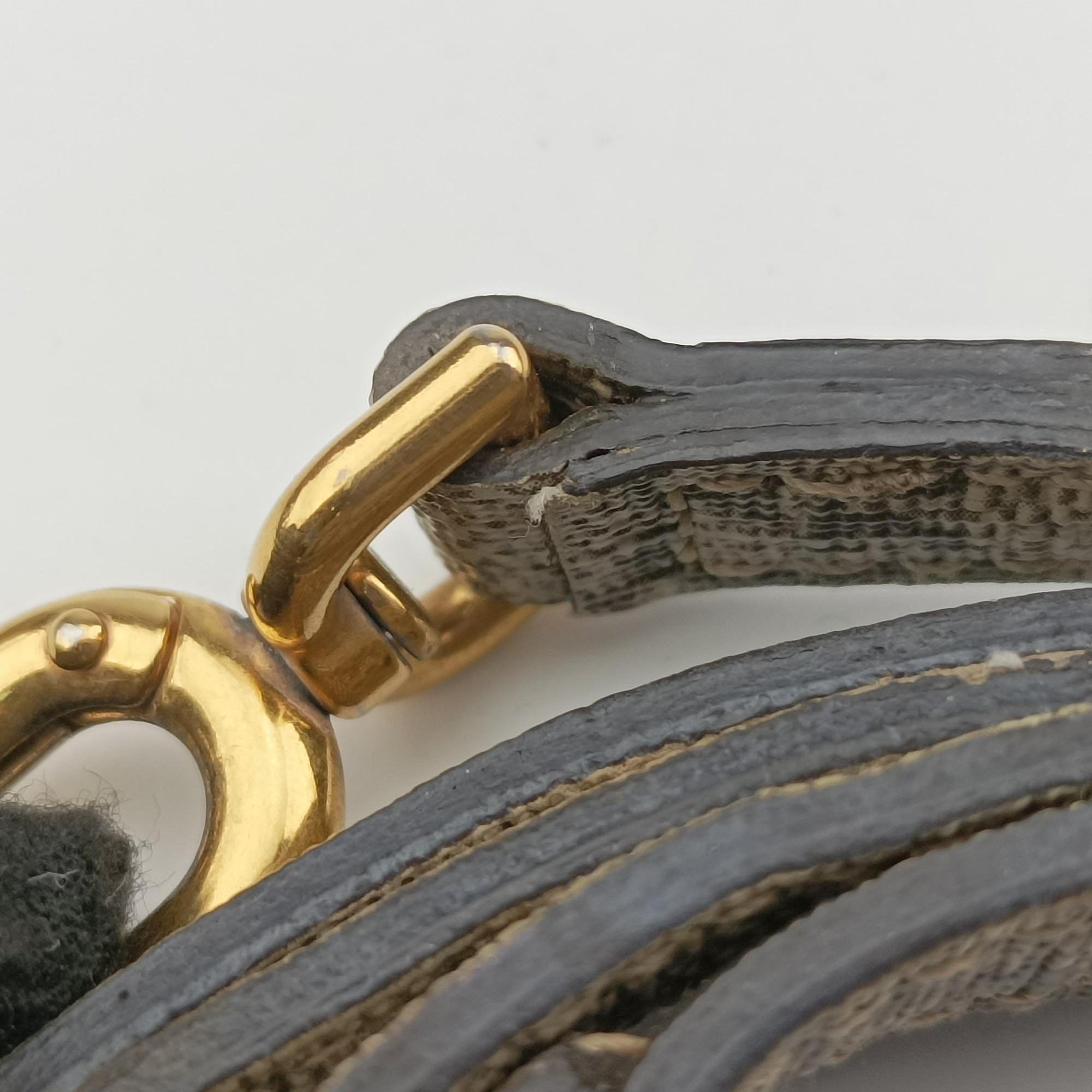 Hourglass Hacker Project Brown PVC coated canvas 681697 C036235430アワーグラス ハッカープロジェクト ブラウン PVCコーティングキャンバス 681697 C036235430