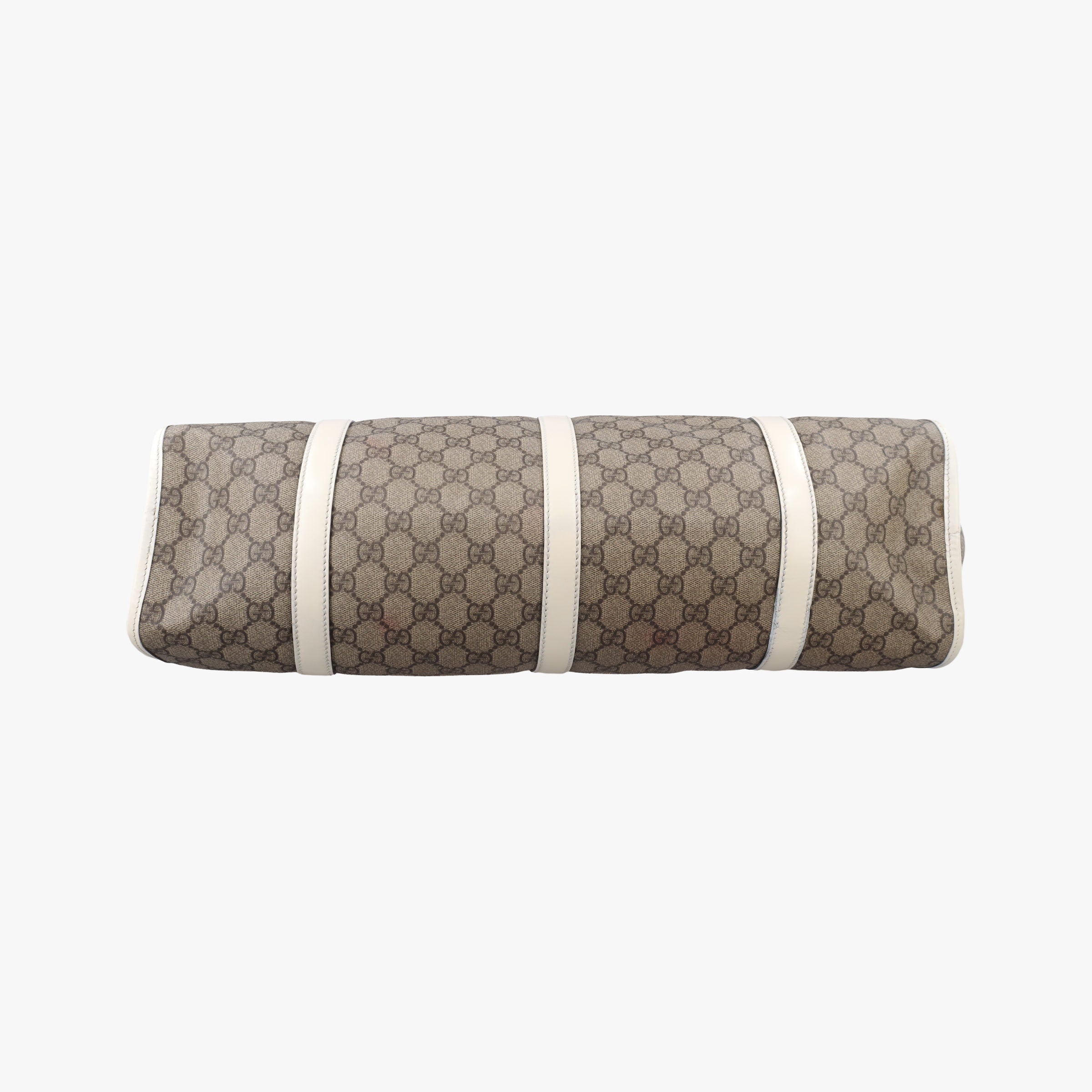Jackie Brown×White Leather×PVC coated canvas 203493 D4507439ジャッキー ブラウン×ホワイト レザー×PVCコーティングキャンバス 203493 D4507439
