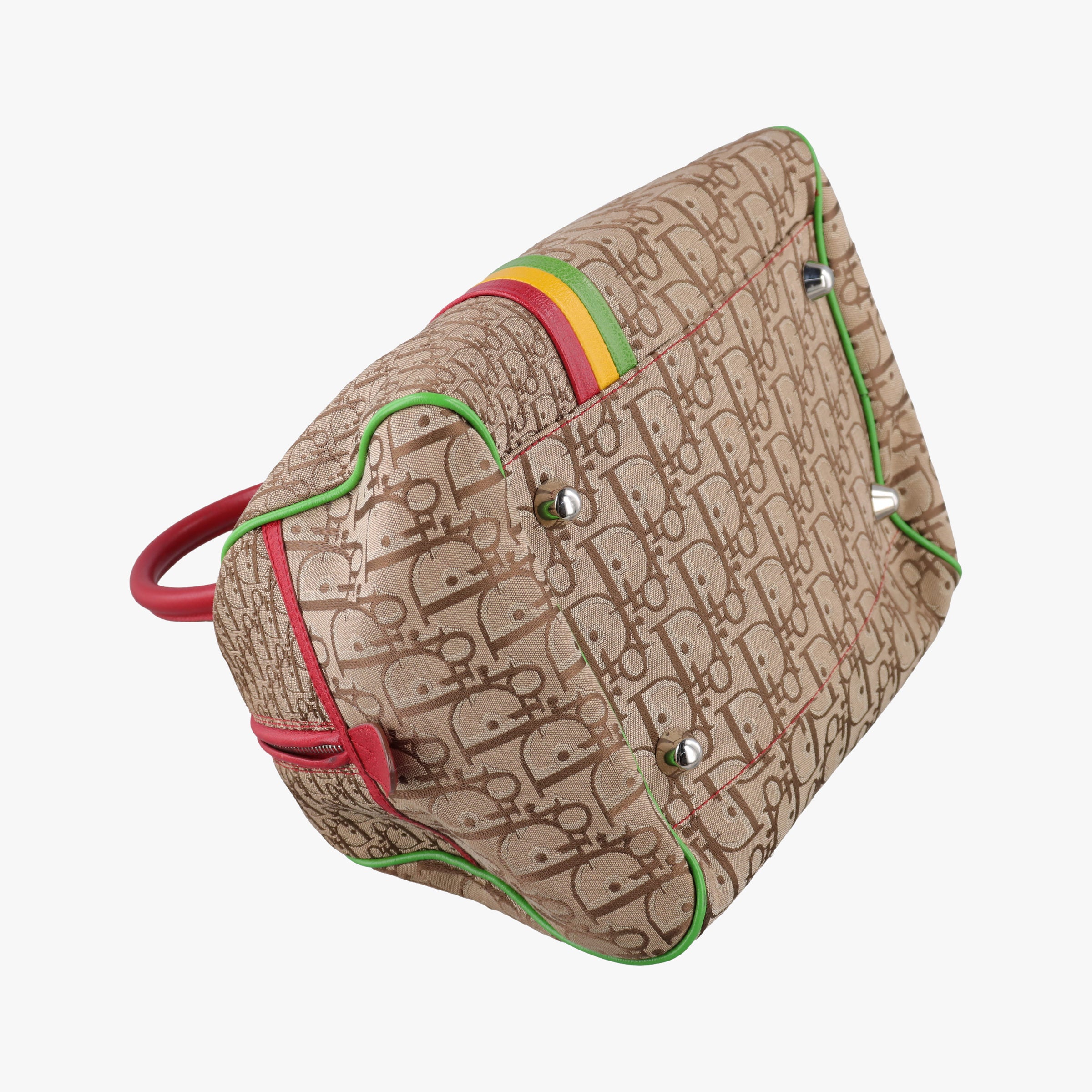 Rasta Trotter beige×Multicolour canvas×Leather 08RU 0064ラスタ トロッター ベージュ×マルチカラー キャンバス×レザー 08RU 0064