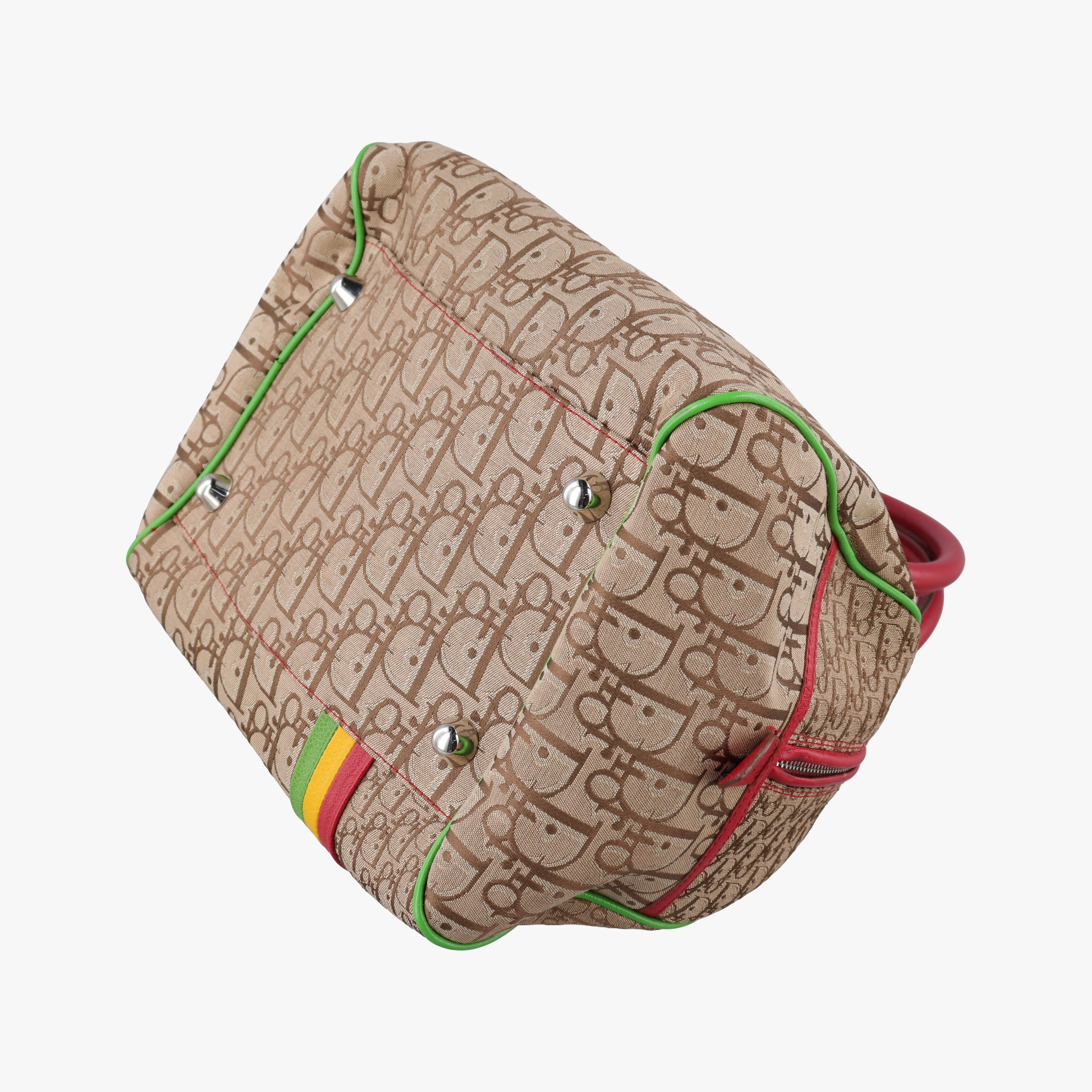 Rasta Trotter beige×Multicolour canvas×Leather 08RU 0064ラスタ トロッター ベージュ×マルチカラー キャンバス×レザー 08RU 0064