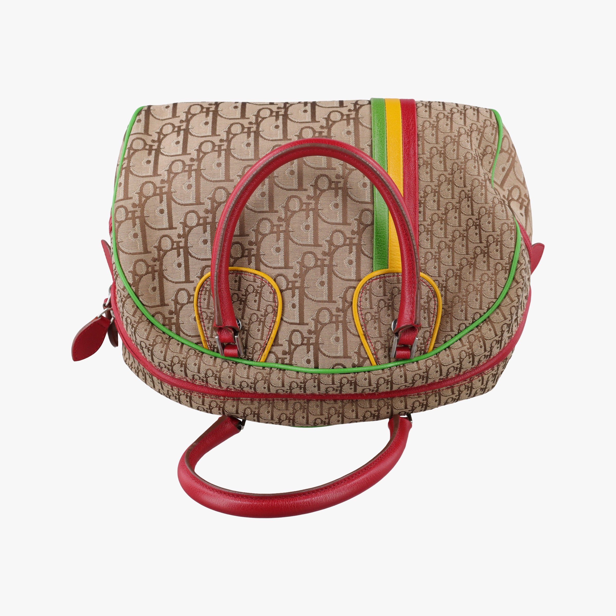Rasta Trotter beige×Multicolour canvas×Leather 08RU 0064ラスタ トロッター ベージュ×マルチカラー キャンバス×レザー 08RU 0064