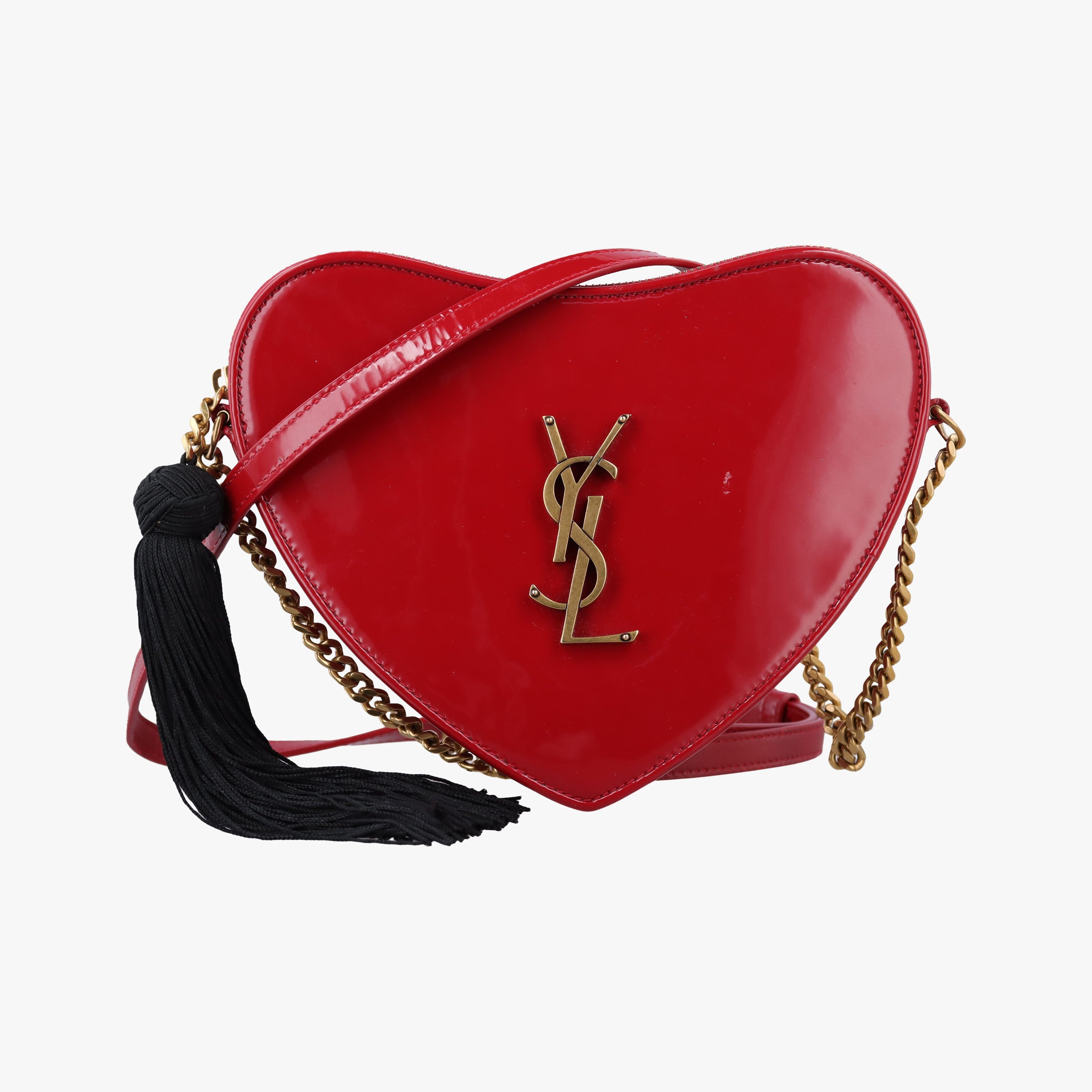 love heart Red Patent 540694 BRS·540694·0618ラブ ハート型 レッド パテント 540694 BRS·540694·0618