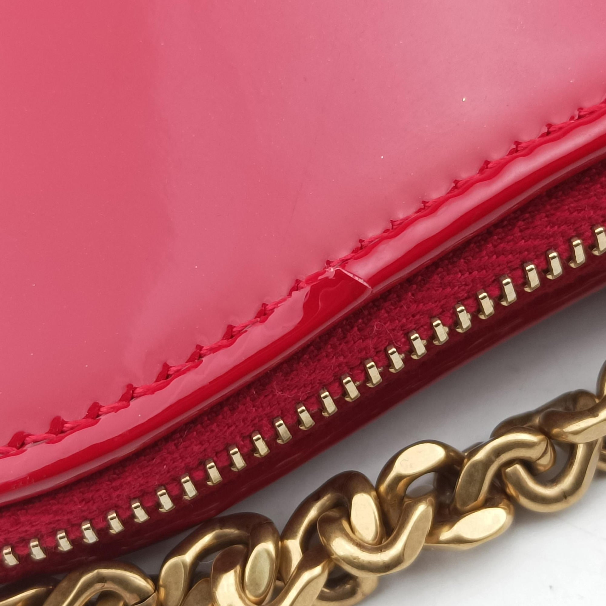 love heart Red Patent 540694 BRS·540694·0618ラブ ハート型 レッド パテント 540694 BRS·540694·0618