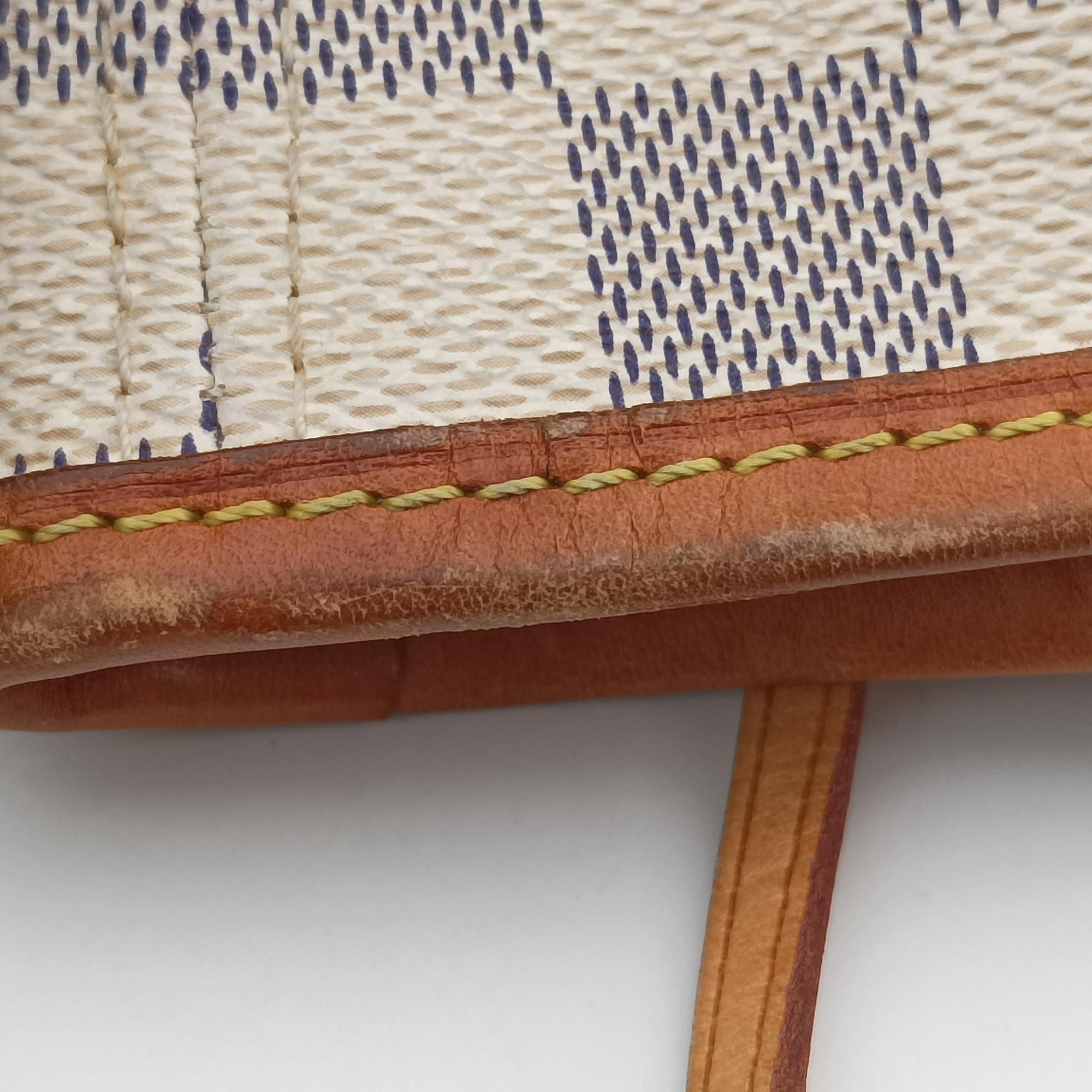 Neverfull MM Azur Damier Canvas N51107 AR3163ネヴァーフルMM アズール ダミエキャンバス N51107 AR3163