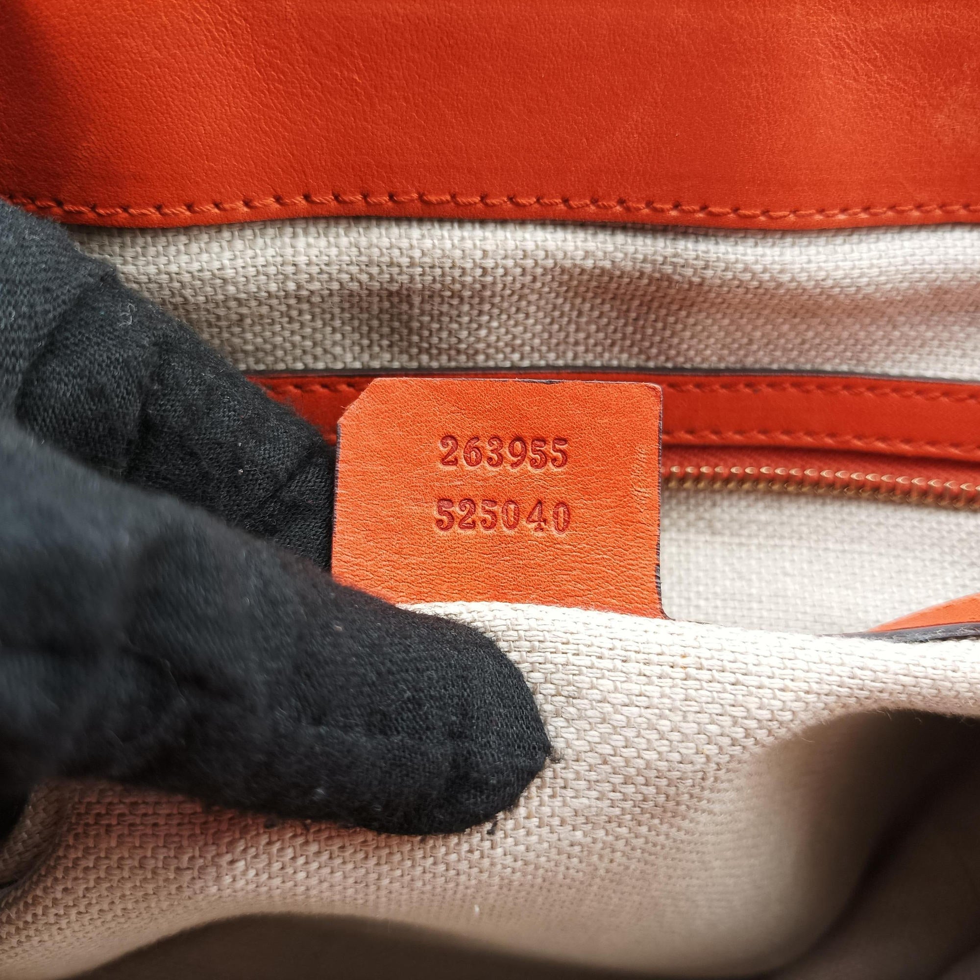 Snaffle Bit Orange Leather 263955 A8801082スナッフルビット オレンジ レザー 263955 A8801082
