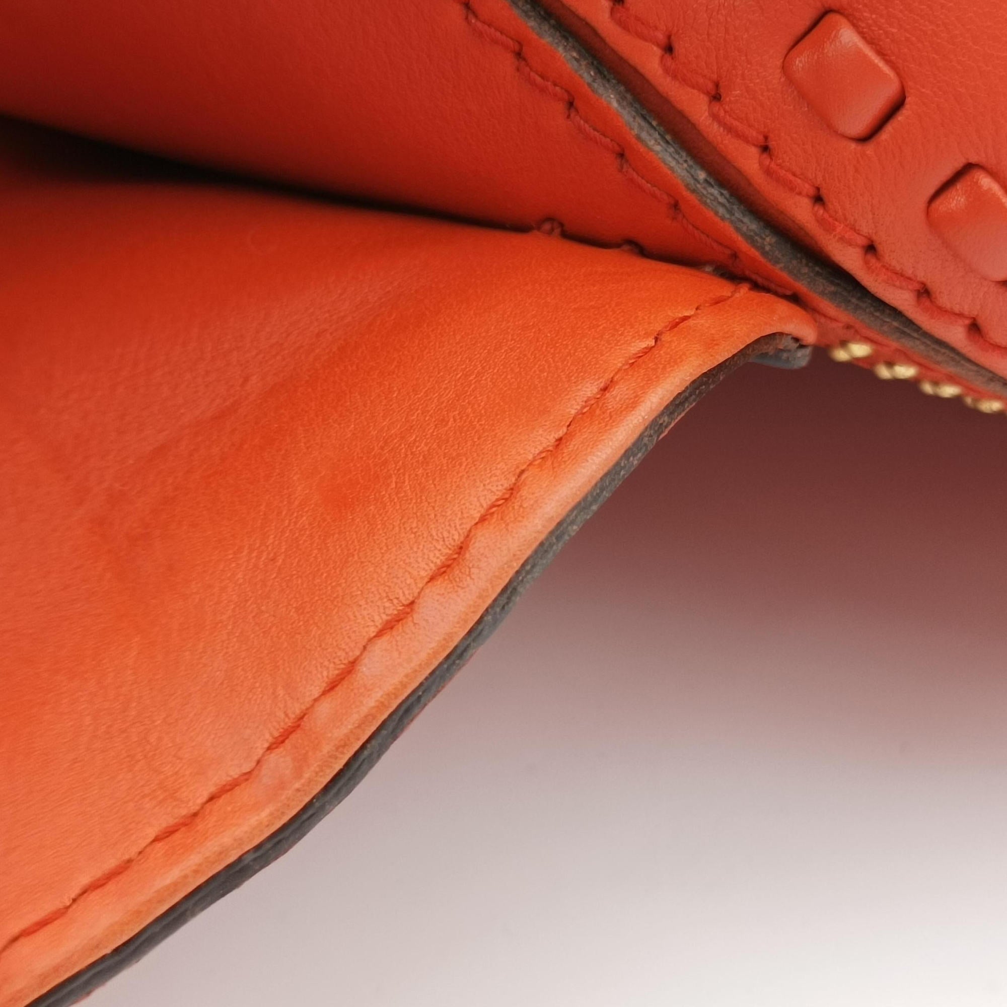 Snaffle Bit Orange Leather 263955 A8801082スナッフルビット オレンジ レザー 263955 A8801082