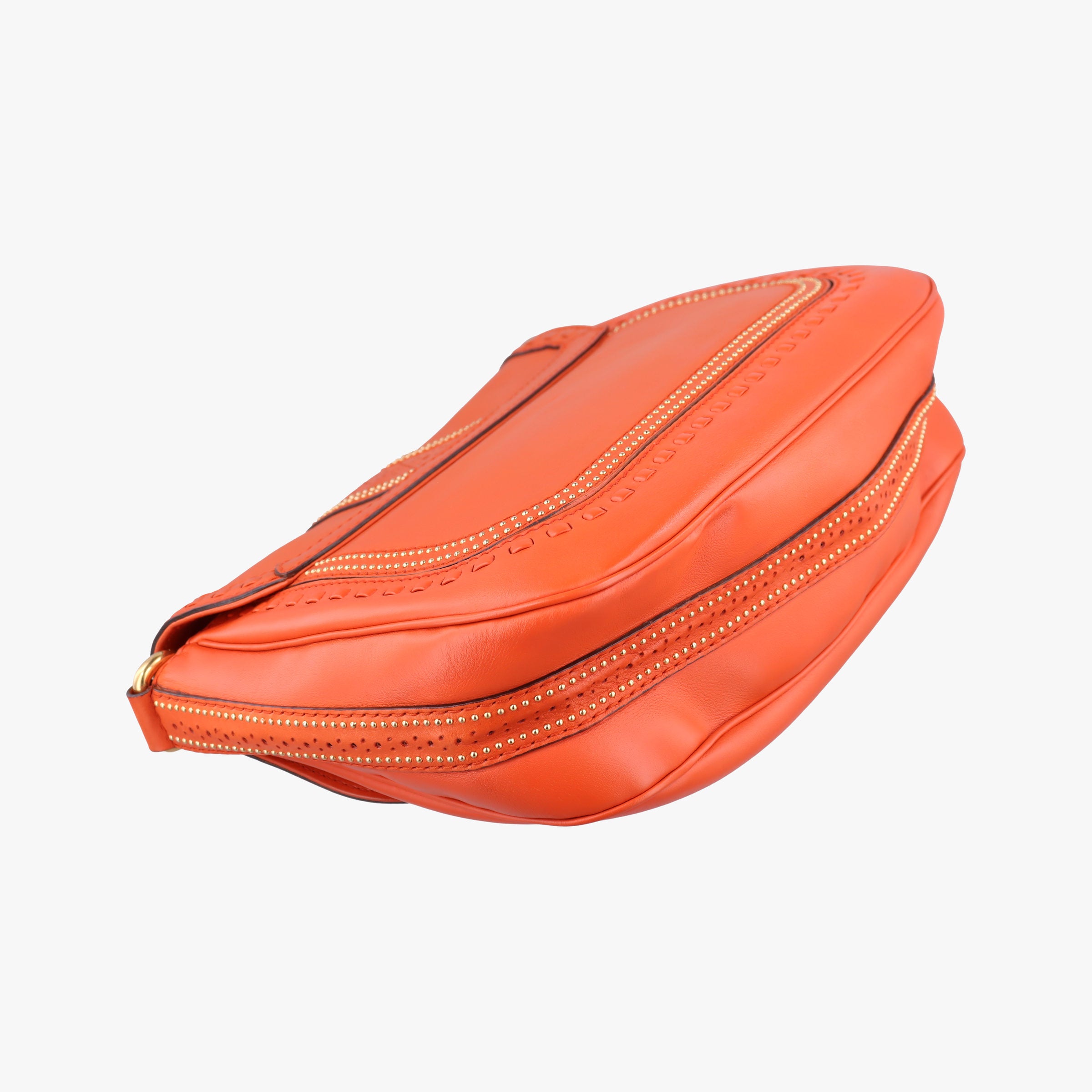 Snaffle Bit Orange Leather 263955 A8801082スナッフルビット オレンジ レザー 263955 A8801082