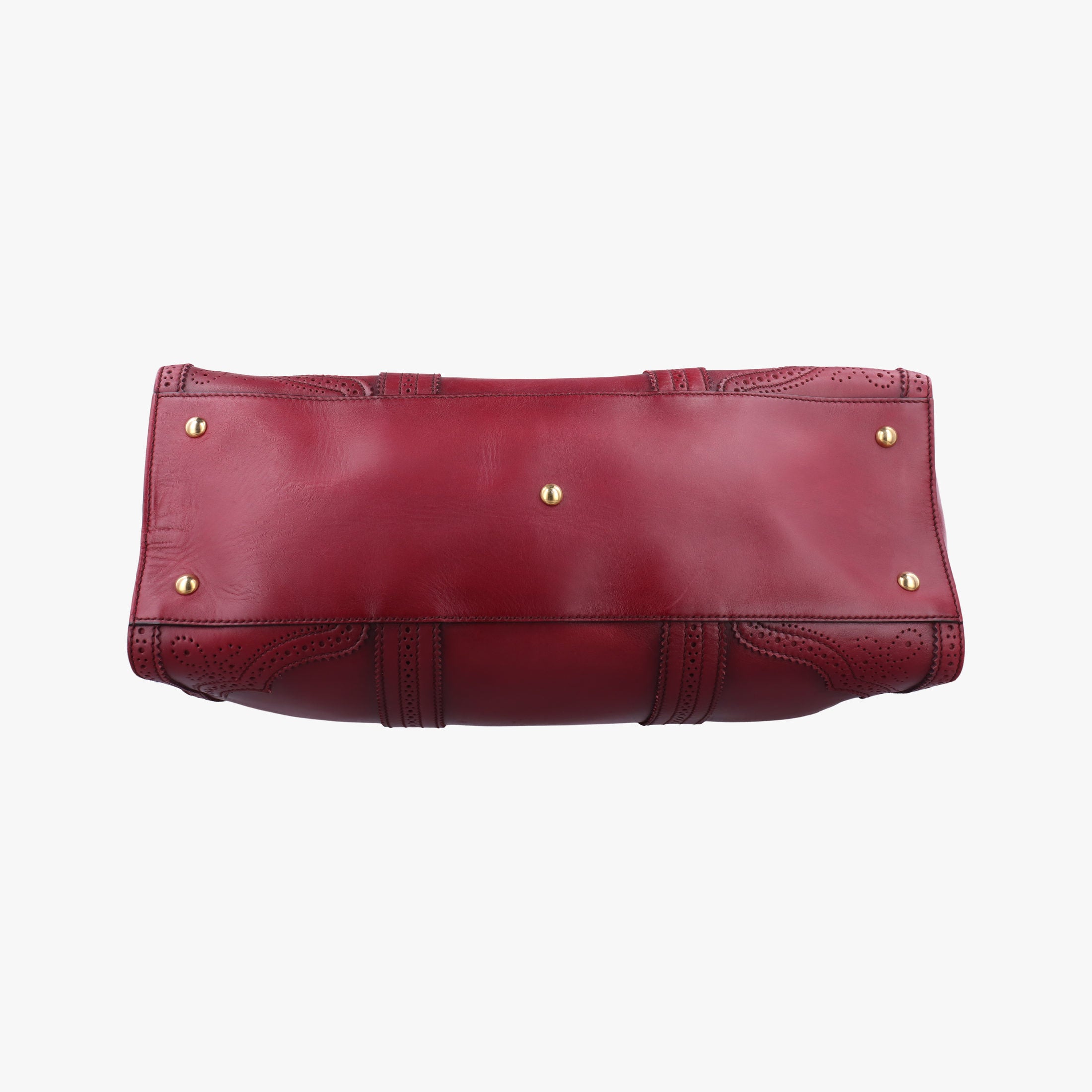 Duilio Brogue Burgundy Leather 296903 A012293424デュイリオ ブローグ ワインレッド レザー 296903 A012293424