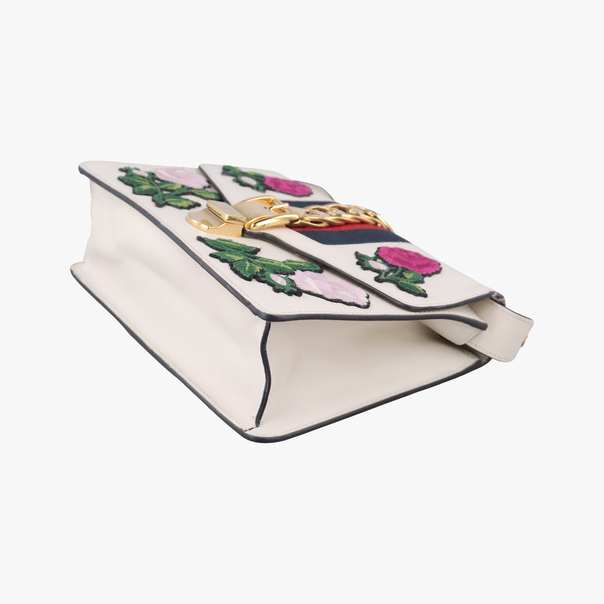Sylvie White Leather 421882 D023603865シルヴィ ホワイト レザー 421882 D023603865