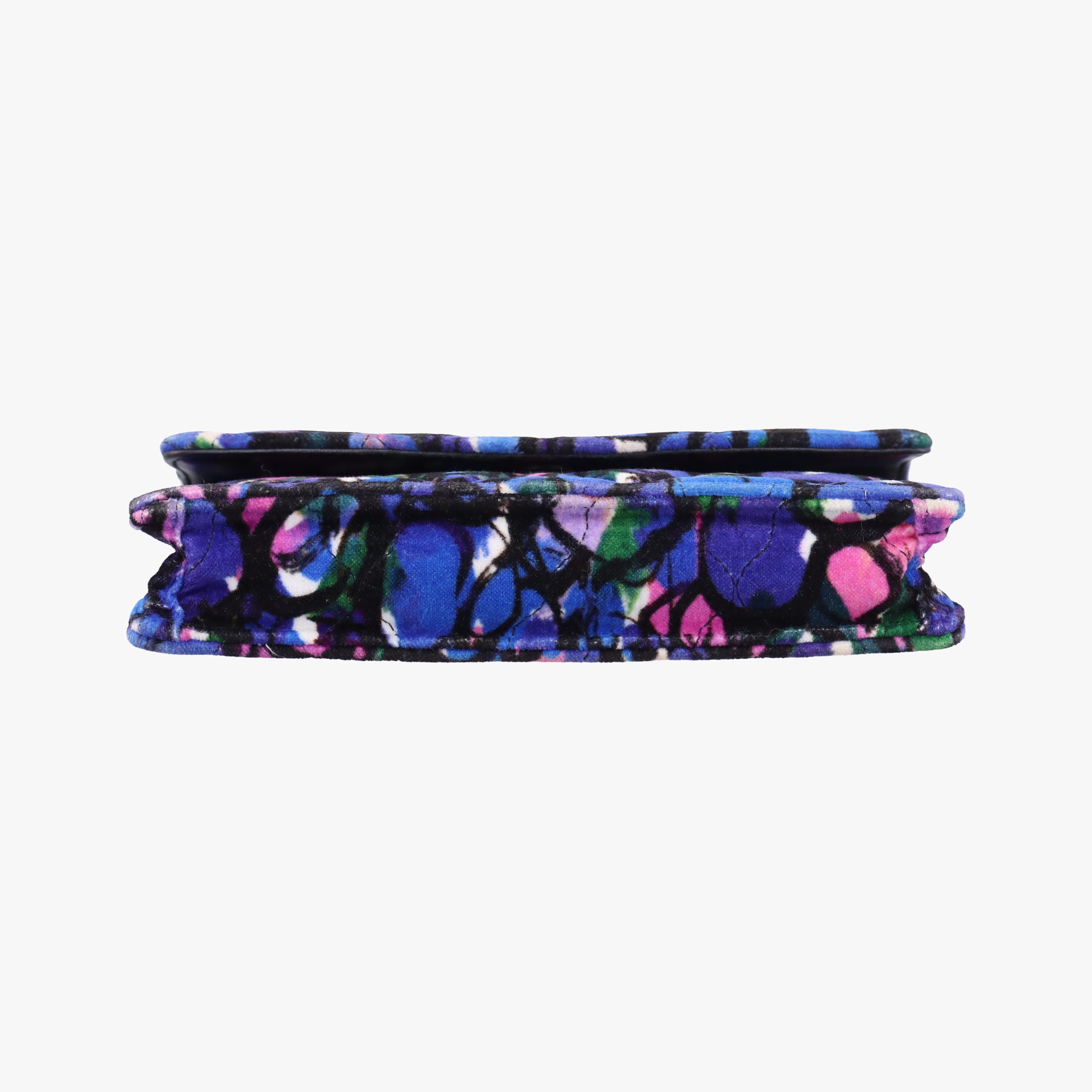 Floral Print BB Wallet Chain purple×Multicolour Velvet 561507·4267·X·568008フローラルプリント ビービー ウォレット チェーン パープル×マルチカラー ベルベット 561507·4267·X·568008
