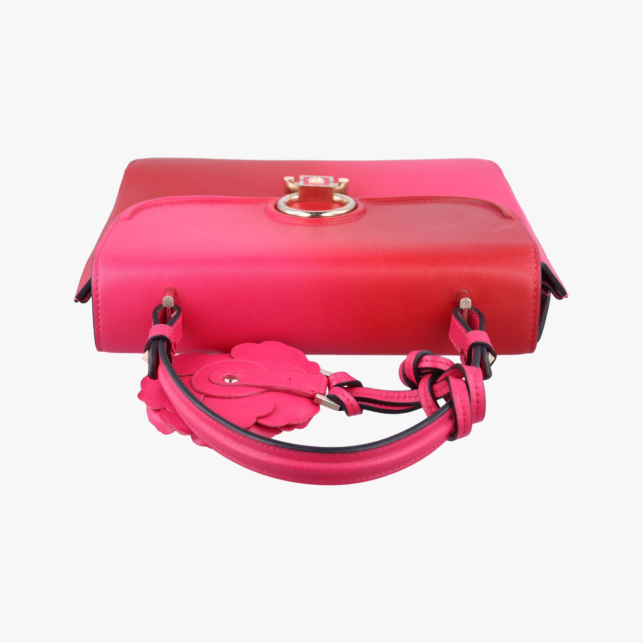 DV One Medusa Rose Leather CLG814410256672DVワン メデューサ ローズ レッド レザー CLG814410256672