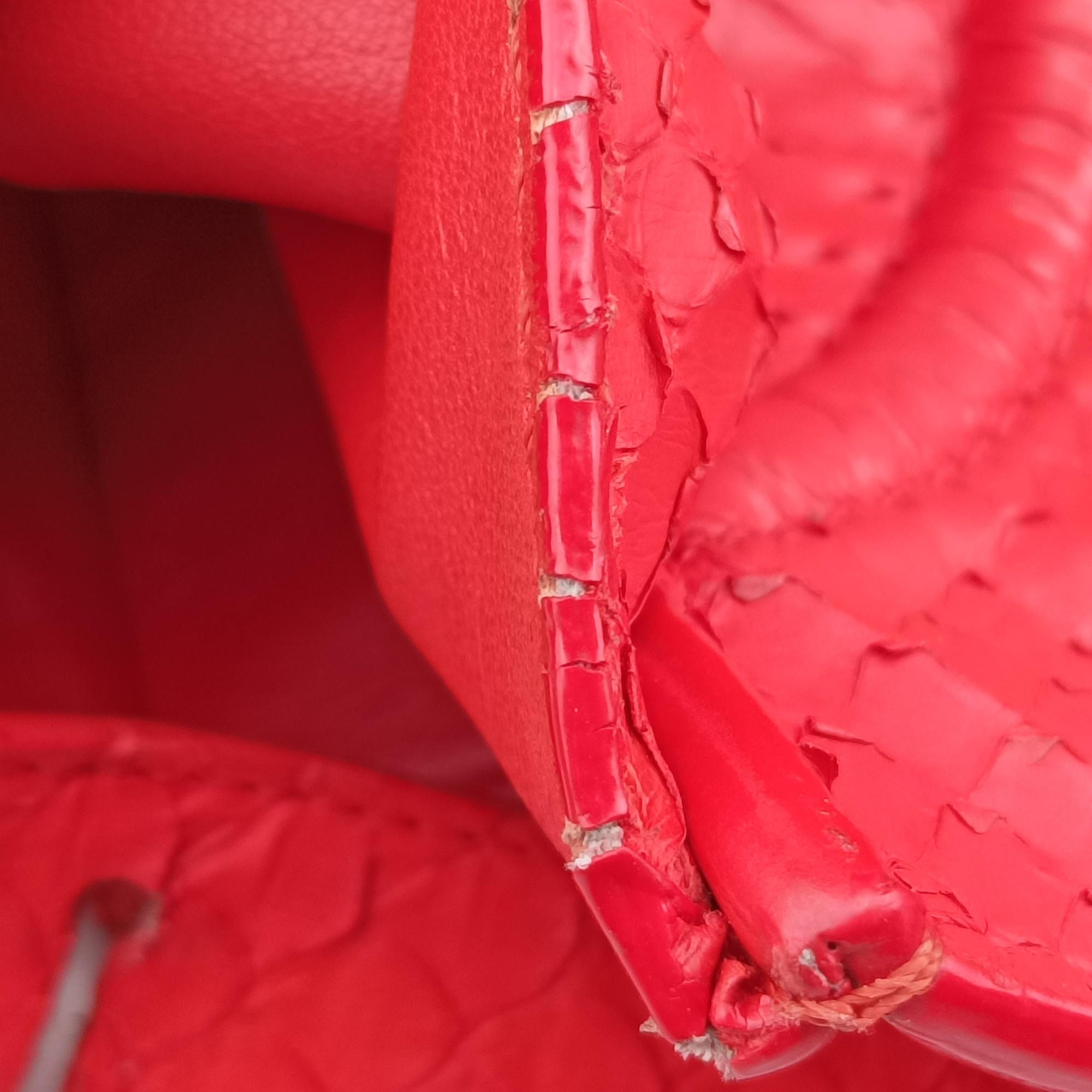 Phantom Luggage Python Red snakeskin W-PA-0163ファントム ラゲージ パイソン レッド ヘビ革 W-PA-0163